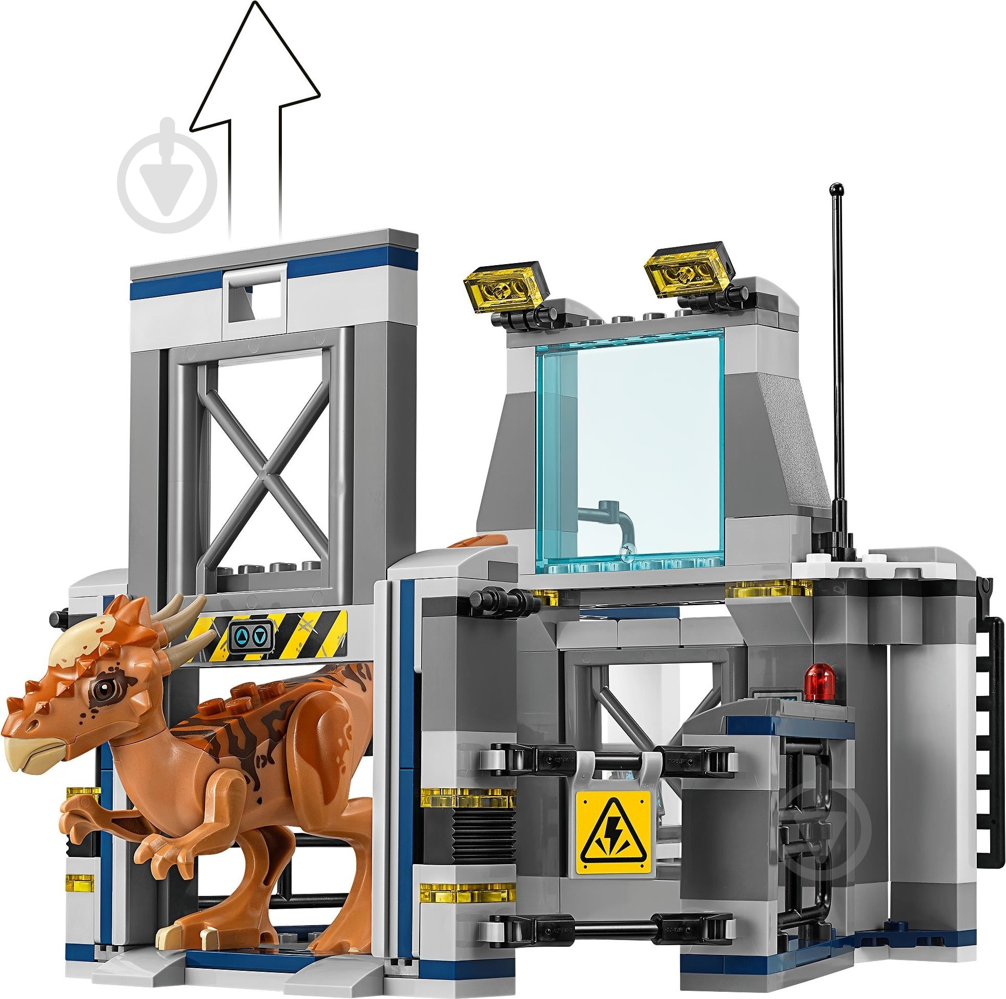 Конструктор LEGO Jurassic World Втеча стигомолоха з лабораторії 75927 - фото 11 Конструктор LEGO Jurassic World Втеча стигомолоха з лабораторії 75927 - фото 11