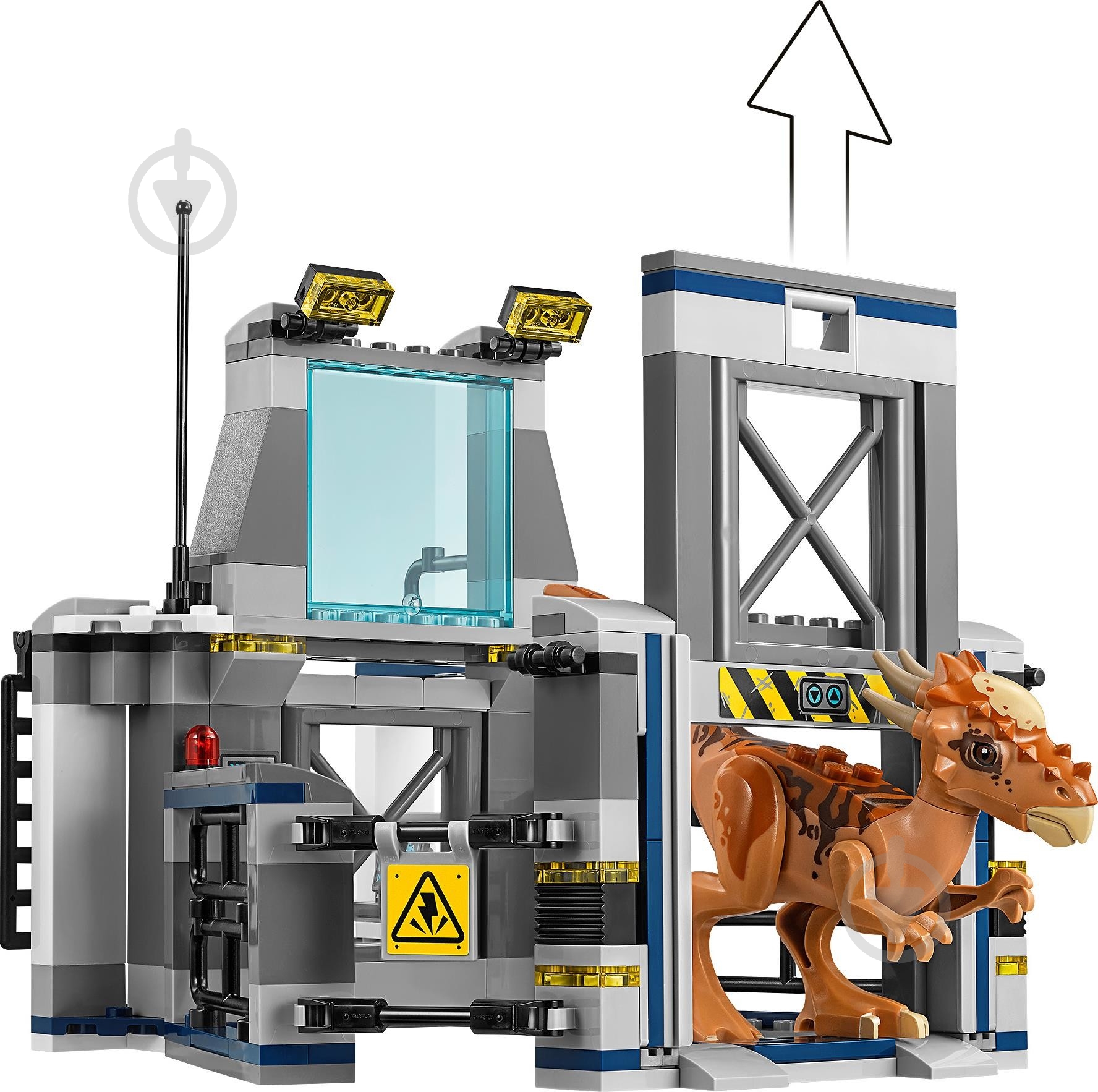 Конструктор LEGO Jurassic World Втеча стигомолоха з лабораторії 75927 - фото 12 Конструктор LEGO Jurassic World Втеча стигомолоха з лабораторії 75927 - фото 12