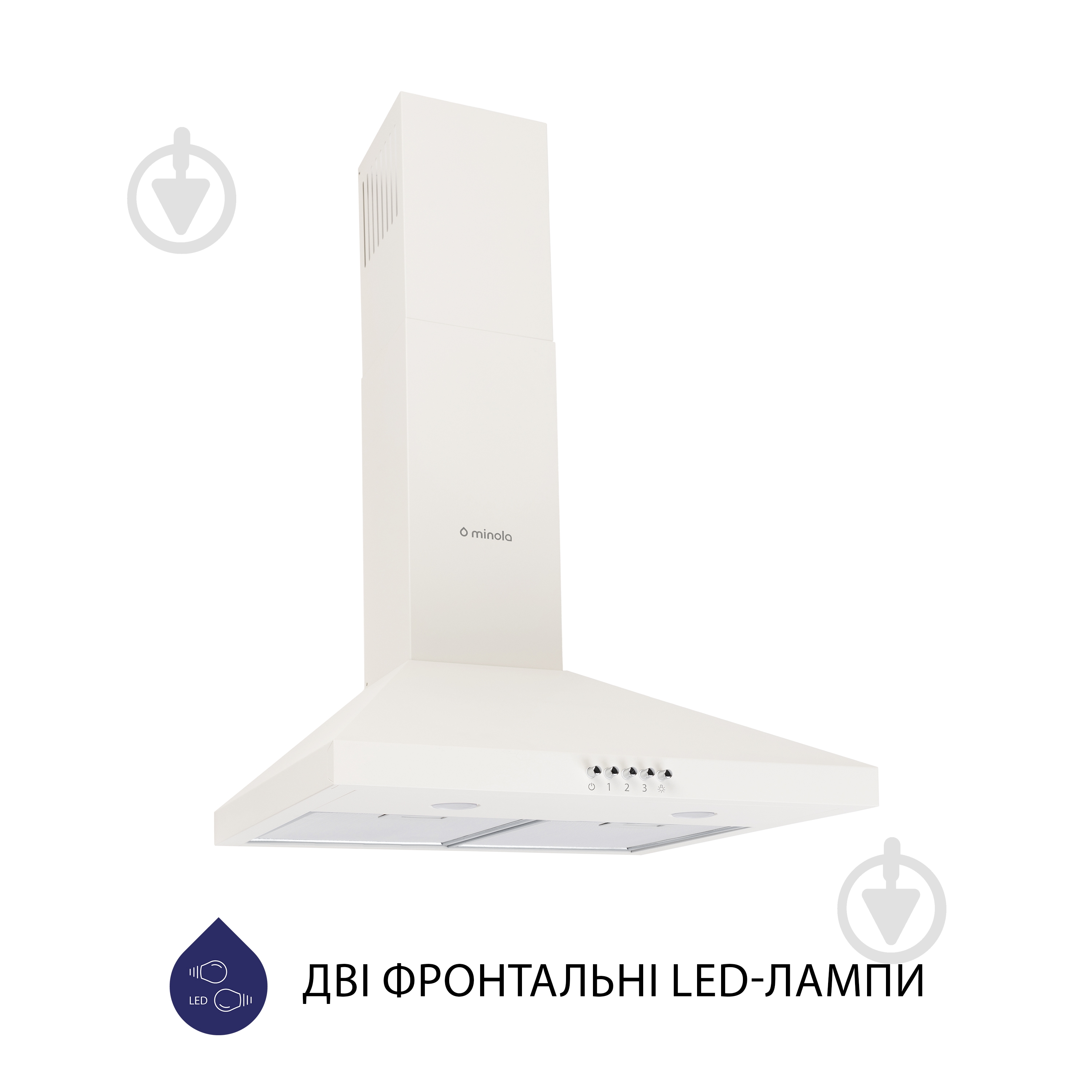Вытяжка Minola HK 5212 IV 700 LED - фото 2
