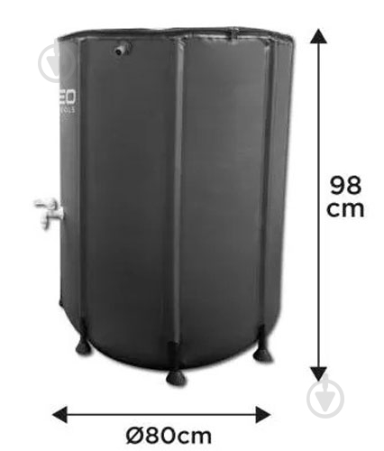 Контейнер Verto для воды 500 л (15-952) - фото 2