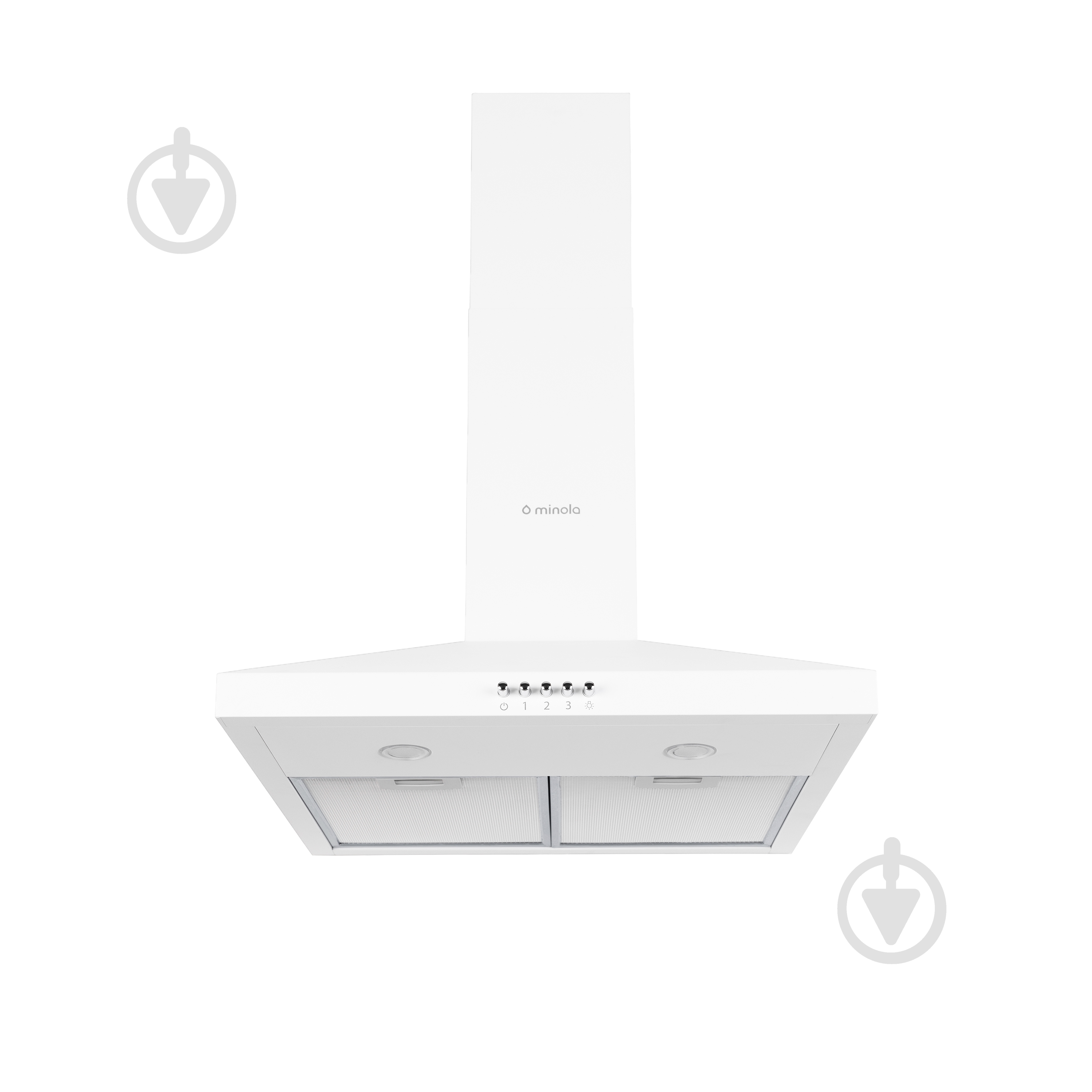 Вытяжка Minola HK 5212 WH 700 LED - фото 1