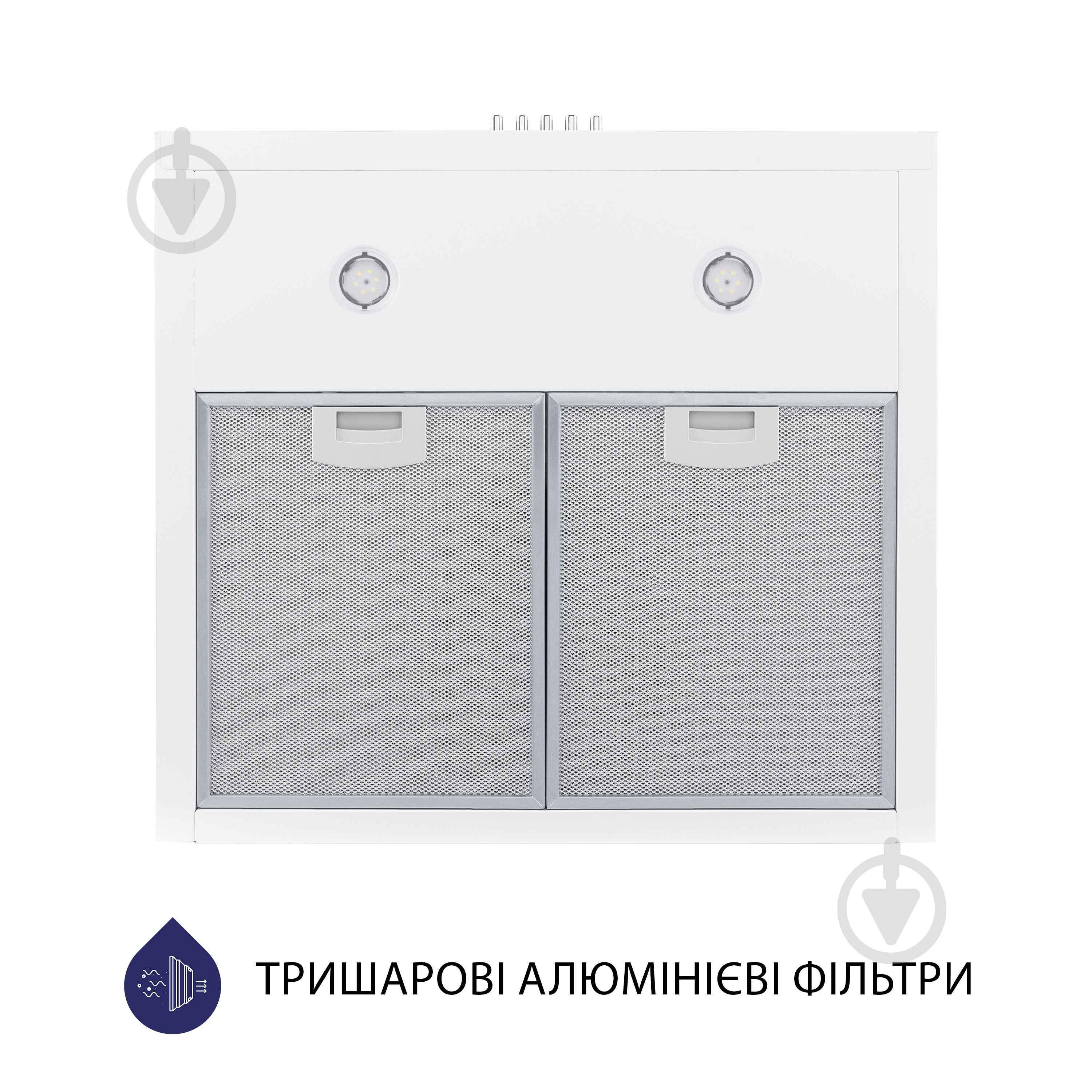 Вытяжка Minola HK 5212 WH 700 LED - фото 5