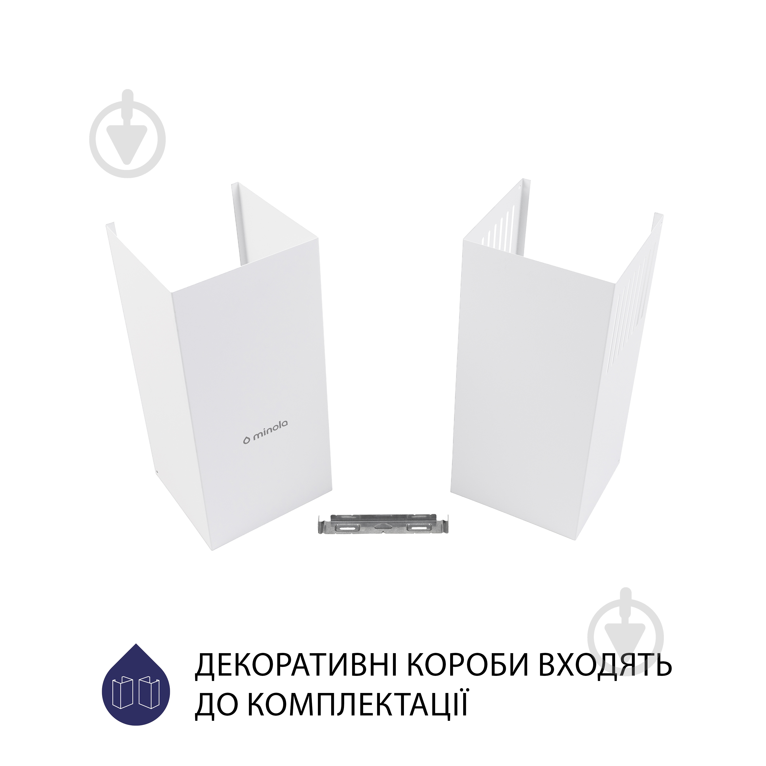Вытяжка Minola HK 5212 WH 700 LED - фото 8