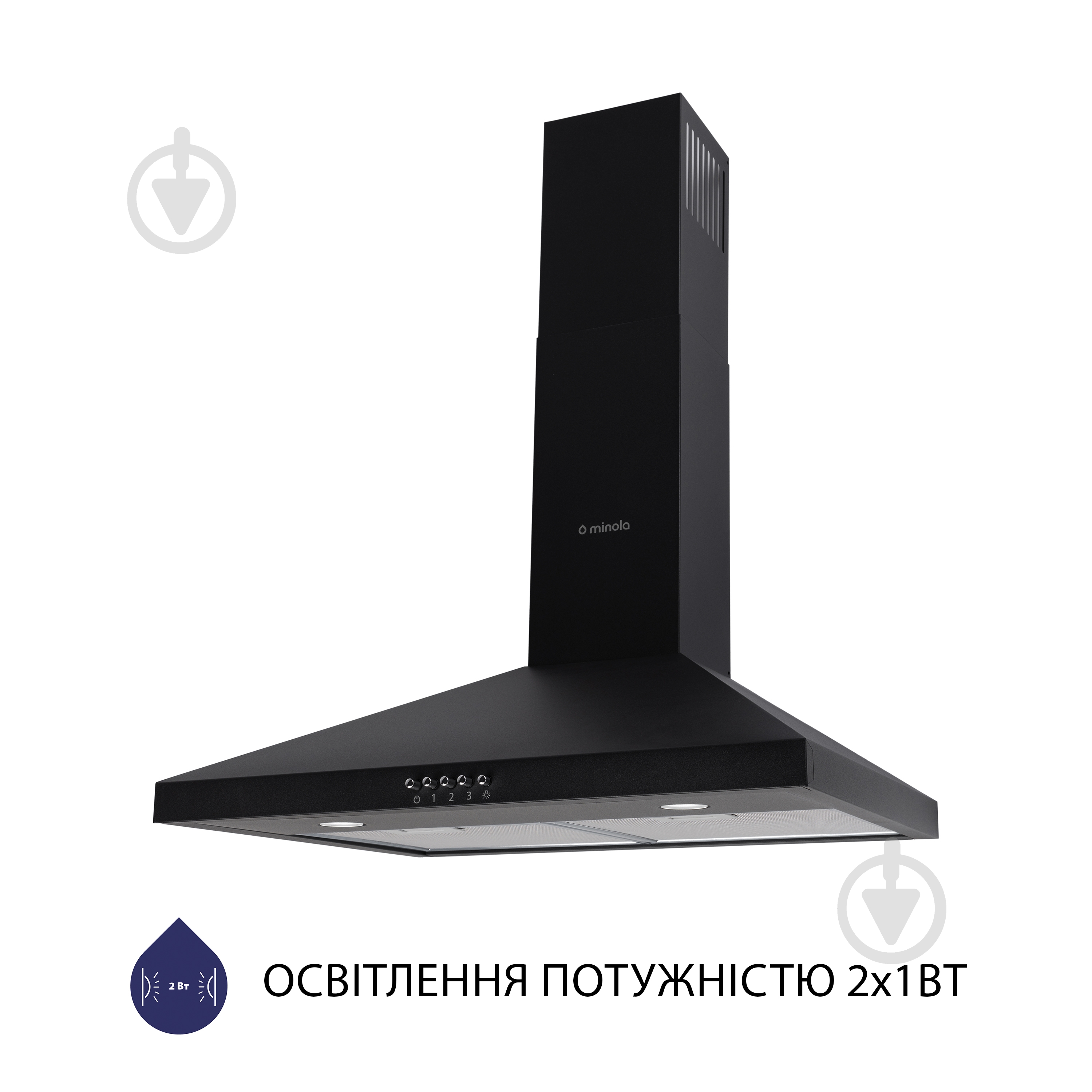 Вытяжка Minola HK 6212 BL 700 LED - фото 3 Вытяжка Minola HK 6212 BL 700 LED - фото 3
