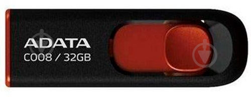 Флеш-память USB ADATA 32 ГБ USB 2.0 black (AC008-32G-RKD) - фото 2