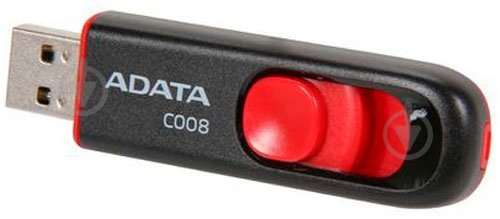 Флеш-память USB ADATA 32 ГБ USB 2.0 black (AC008-32G-RKD) - фото 1