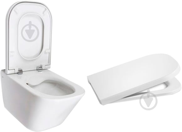 Унитаз подвесной ROCA Gap Rimless A34H47C000 - фото 1