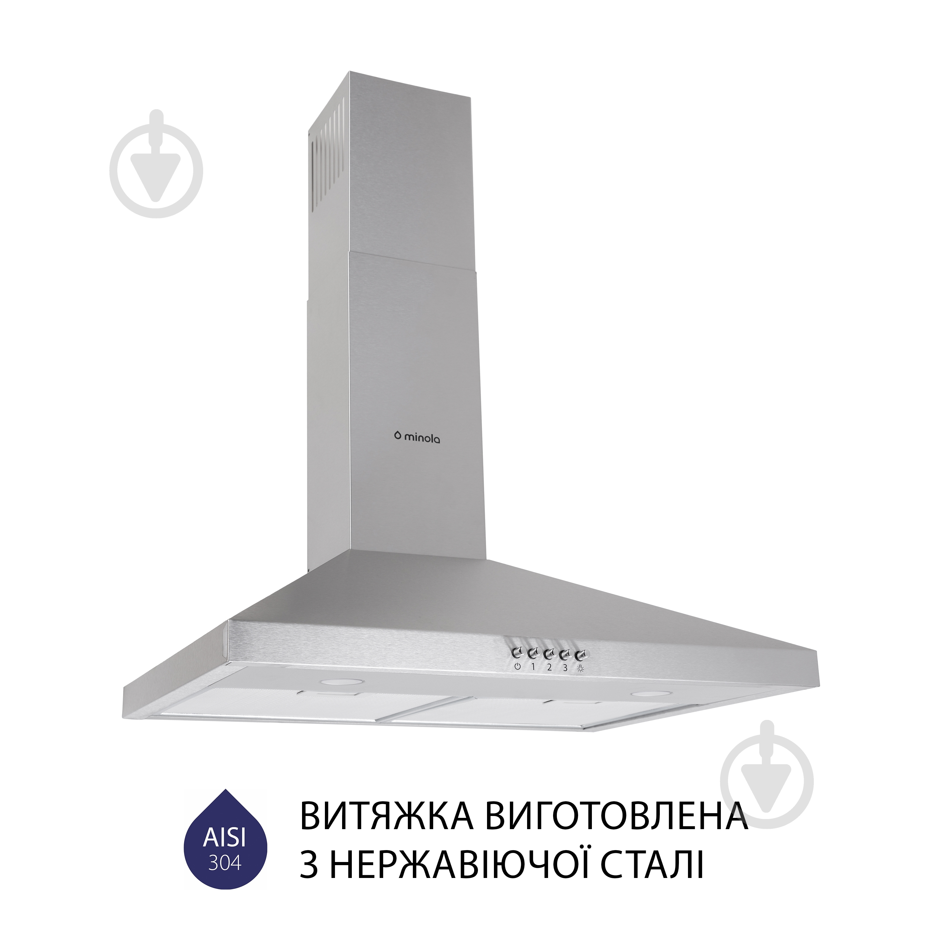 Вытяжка Minola HK 6212 I 700 LED - фото 2 Вытяжка Minola HK 6212 I 700 LED - фото 2