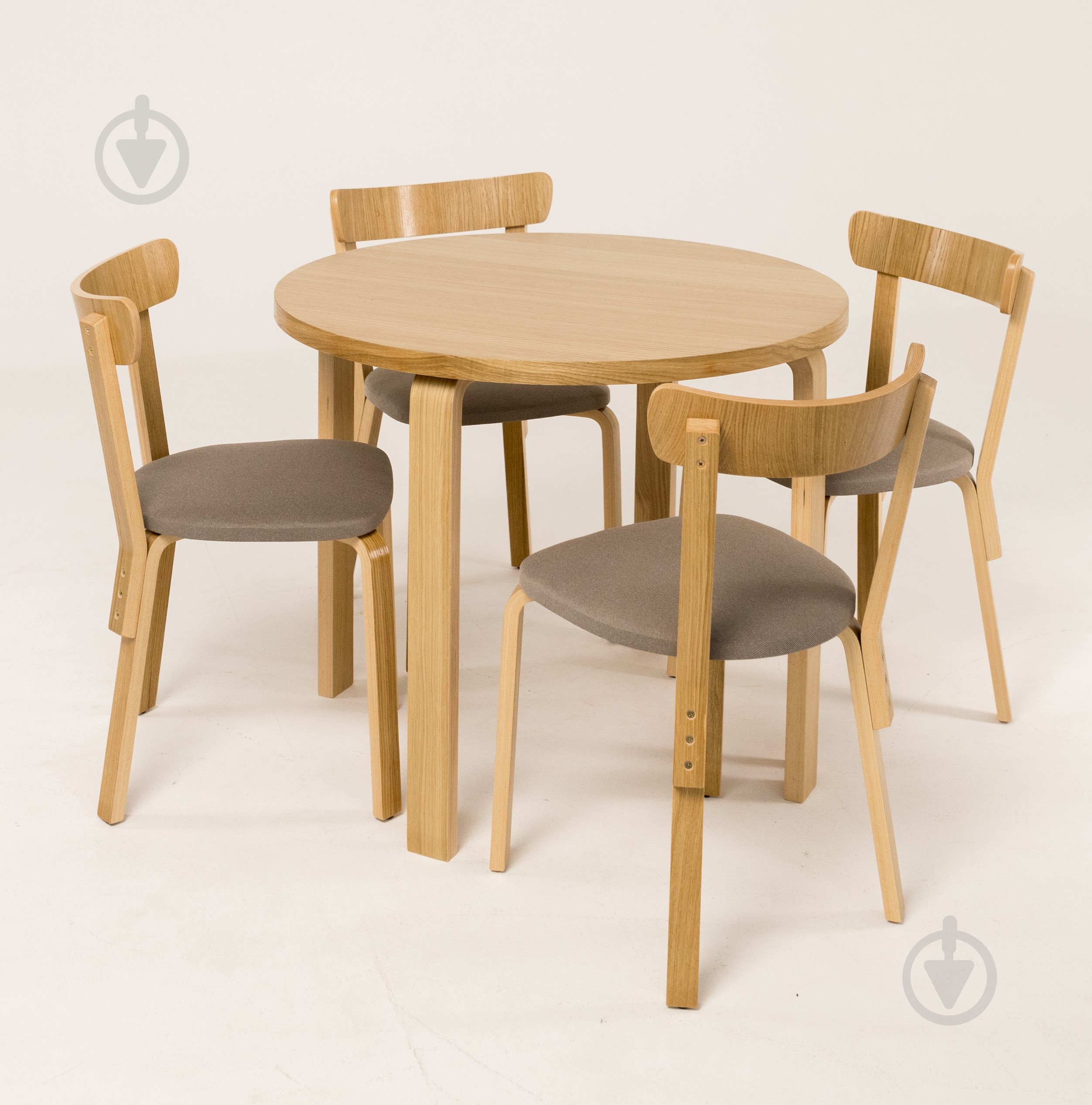 Стул Scandi Soft 800х480х440 мм бежевый / дуб - фото 7 Стул Scandi Soft 800х480х440 мм бежевый / дуб - фото 7