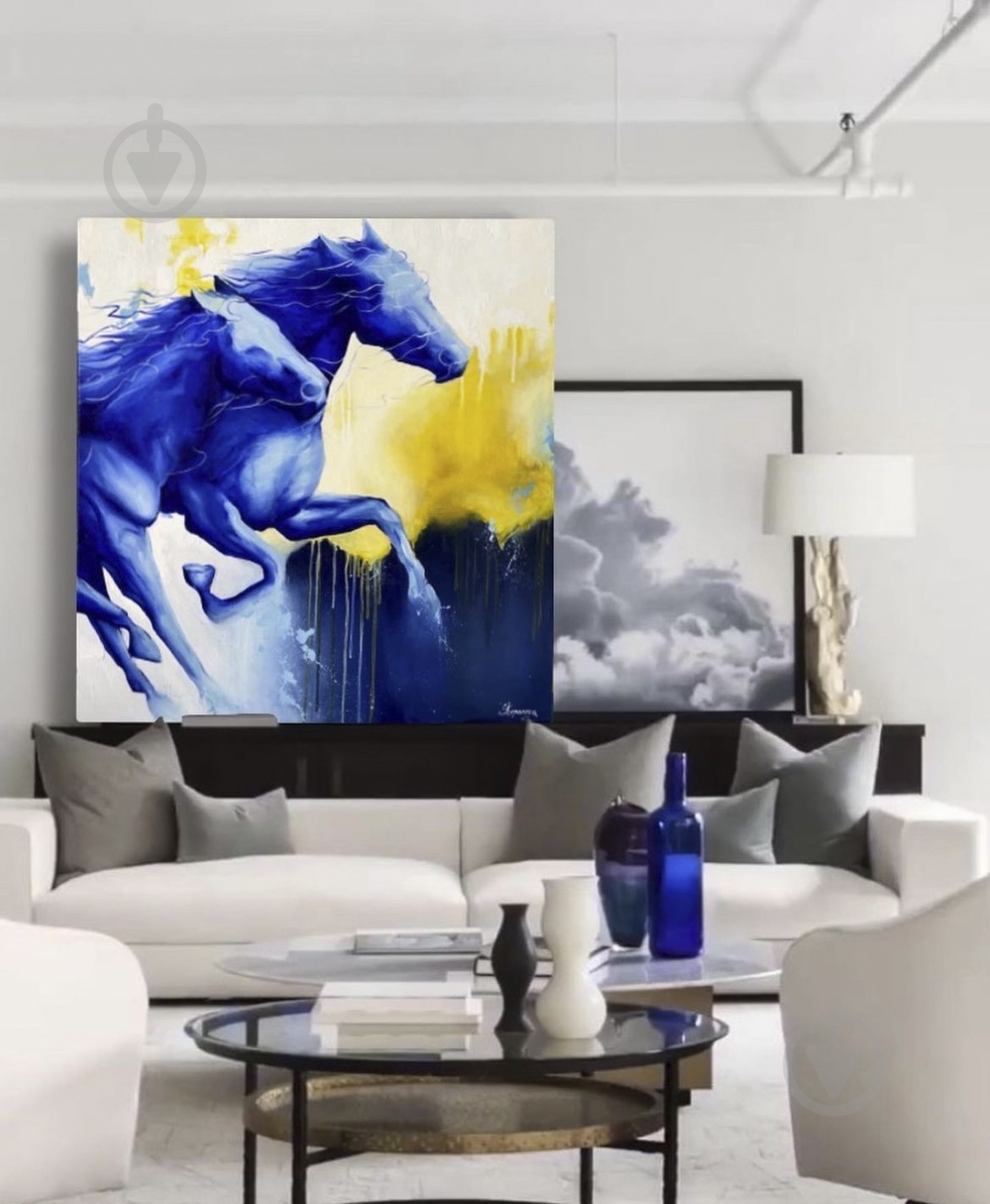 Картина "Power" ручная робота 100x100 см AB Gallery Kyiv - фото 5