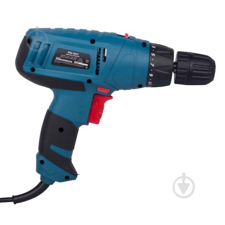Шуруповерт сетевой Зеніт ЗПШ-550/2 Профи 853789 - фото 3