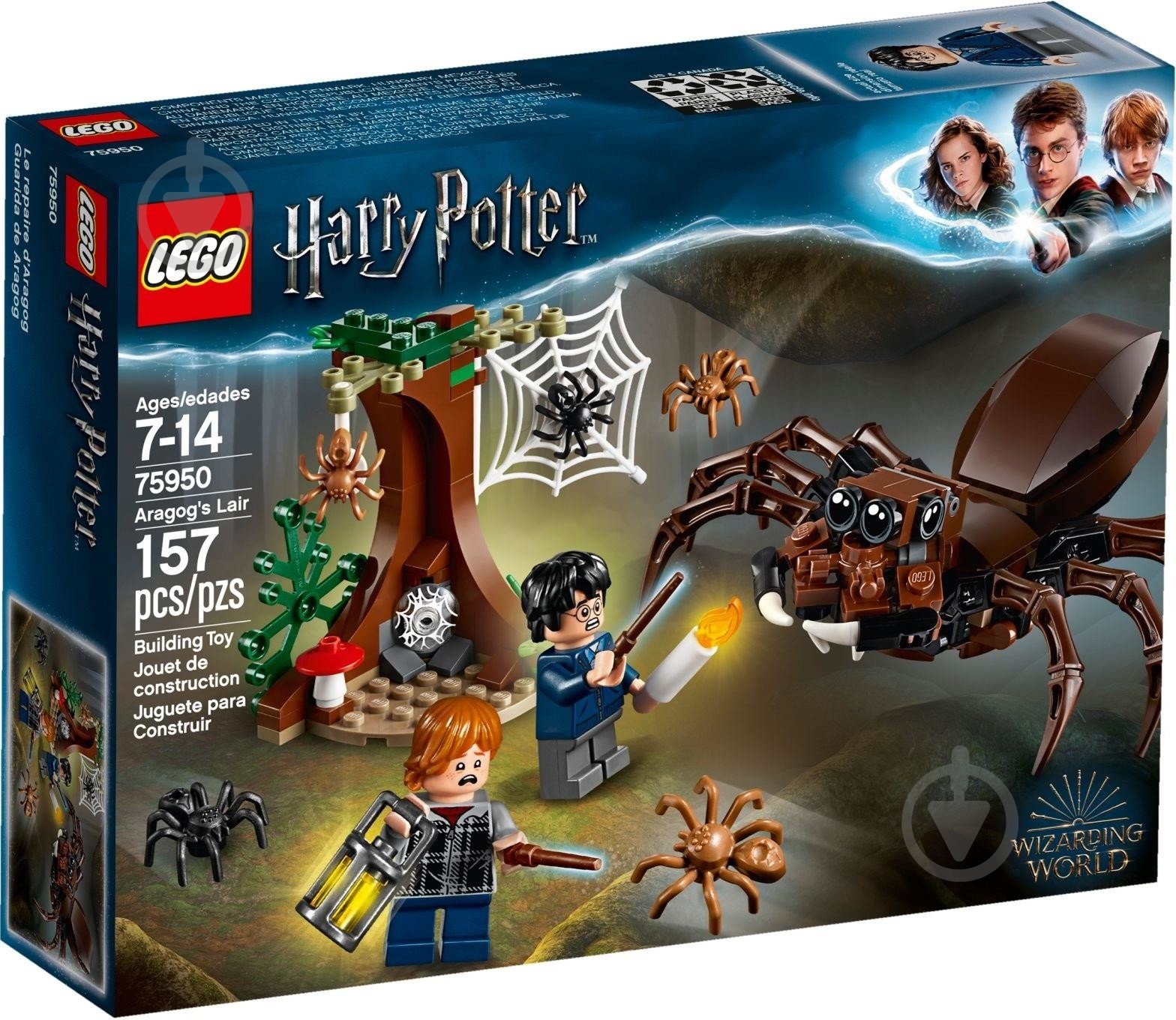 Конструктор LEGO Harry Potter Логово Арагог 75950 - фото 1 Конструктор LEGO Harry Potter Логово Арагог 75950 - фото 1