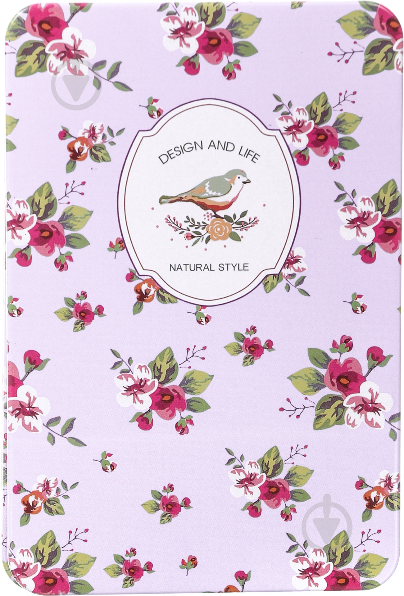 Блокнот Цветы розовый - фото 1