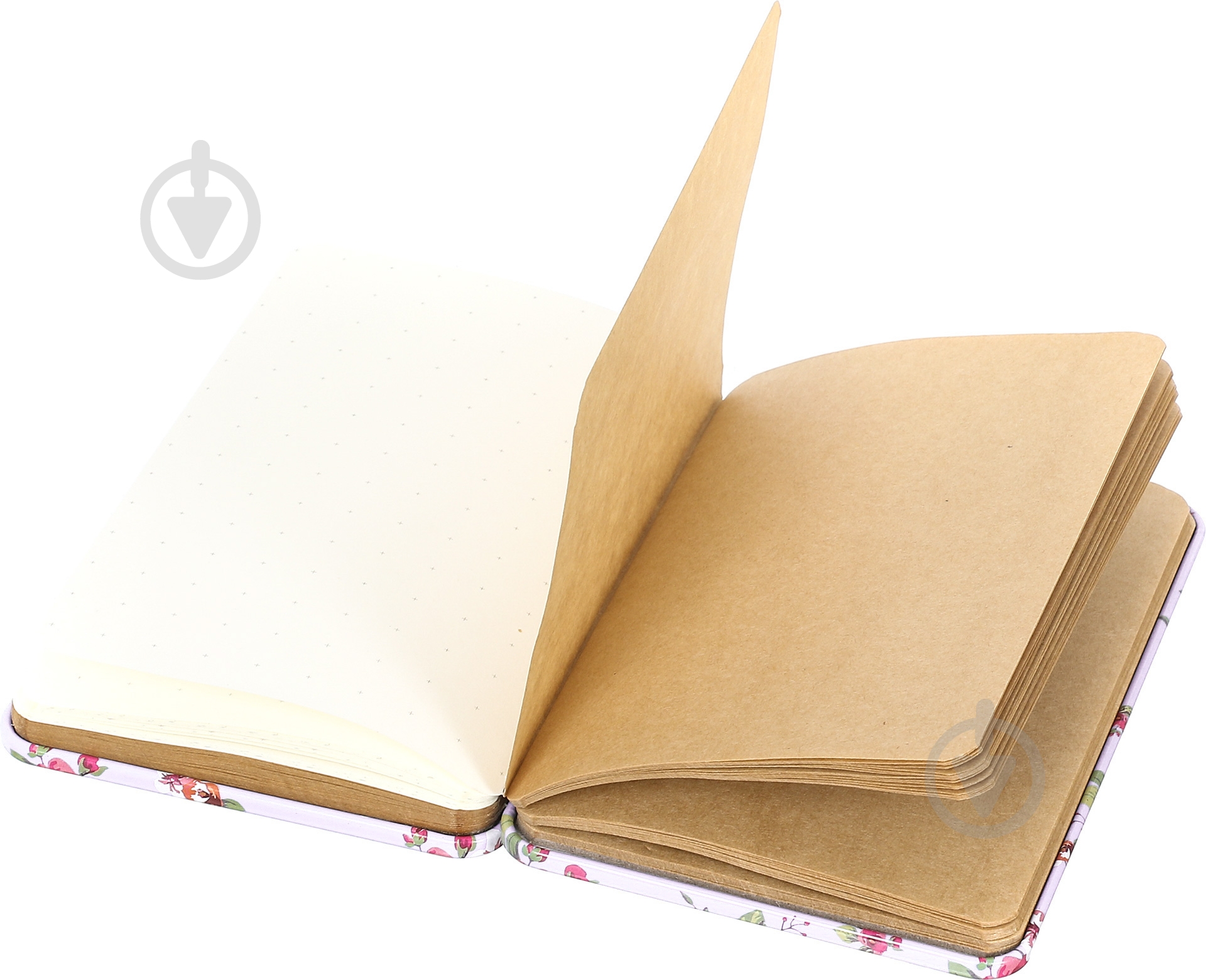 Блокнот Цветы розовый - фото 4