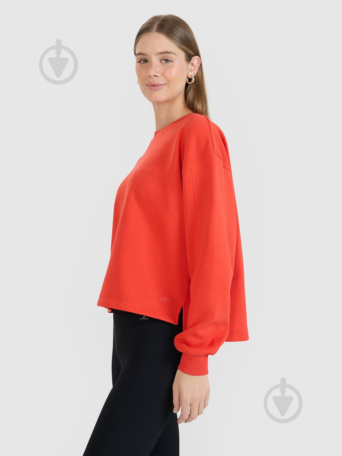 Світшот 4F SWEATSHIRT F1543 4FWSS25TSWSF1543-62S р.L червоний - фото 3