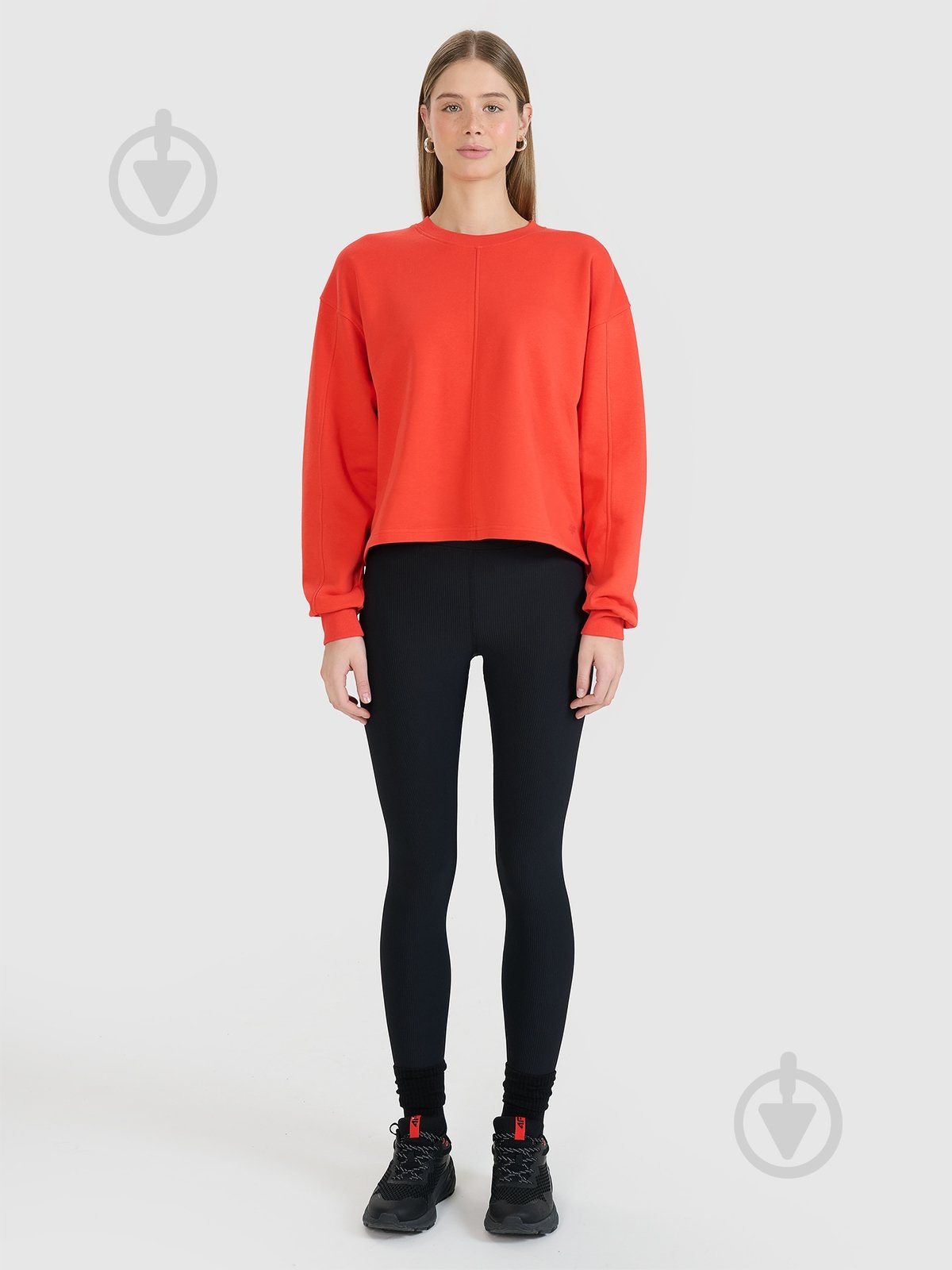 Світшот 4F SWEATSHIRT F1543 4FWSS25TSWSF1543-62S р.L червоний - фото 6