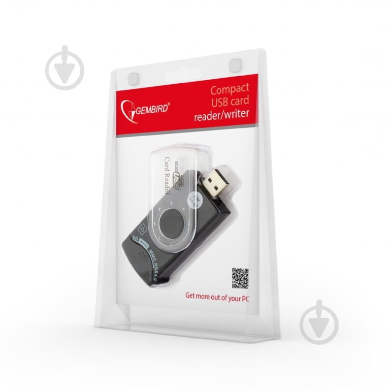 Кардридер Gembird поддержка форматов MS, MS-PRO, HS-MS, SD, HS-SD - фото 2 Кардридер Gembird поддержка форматов MS, MS-PRO, HS-MS, SD, HS-SD - фото 2