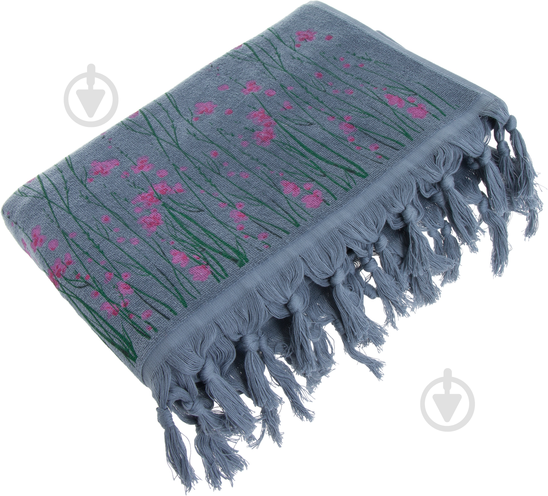 Рушник Spring 68x127 см синій - фото 1 Рушник Spring 68x127 см синій - фото 1