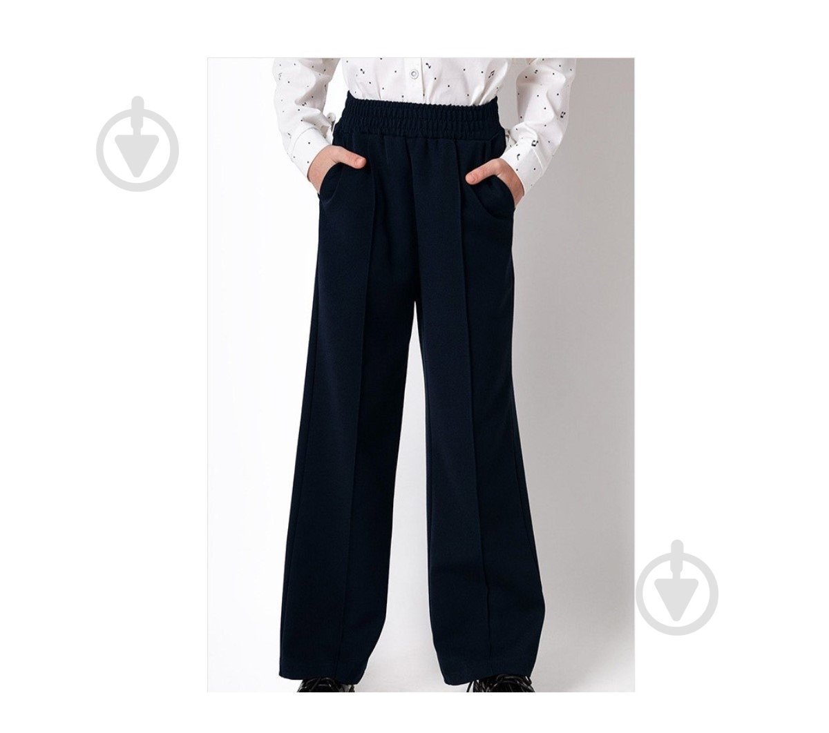 Штани для дівчаток Mevis 4271 р.116 синій - фото 1