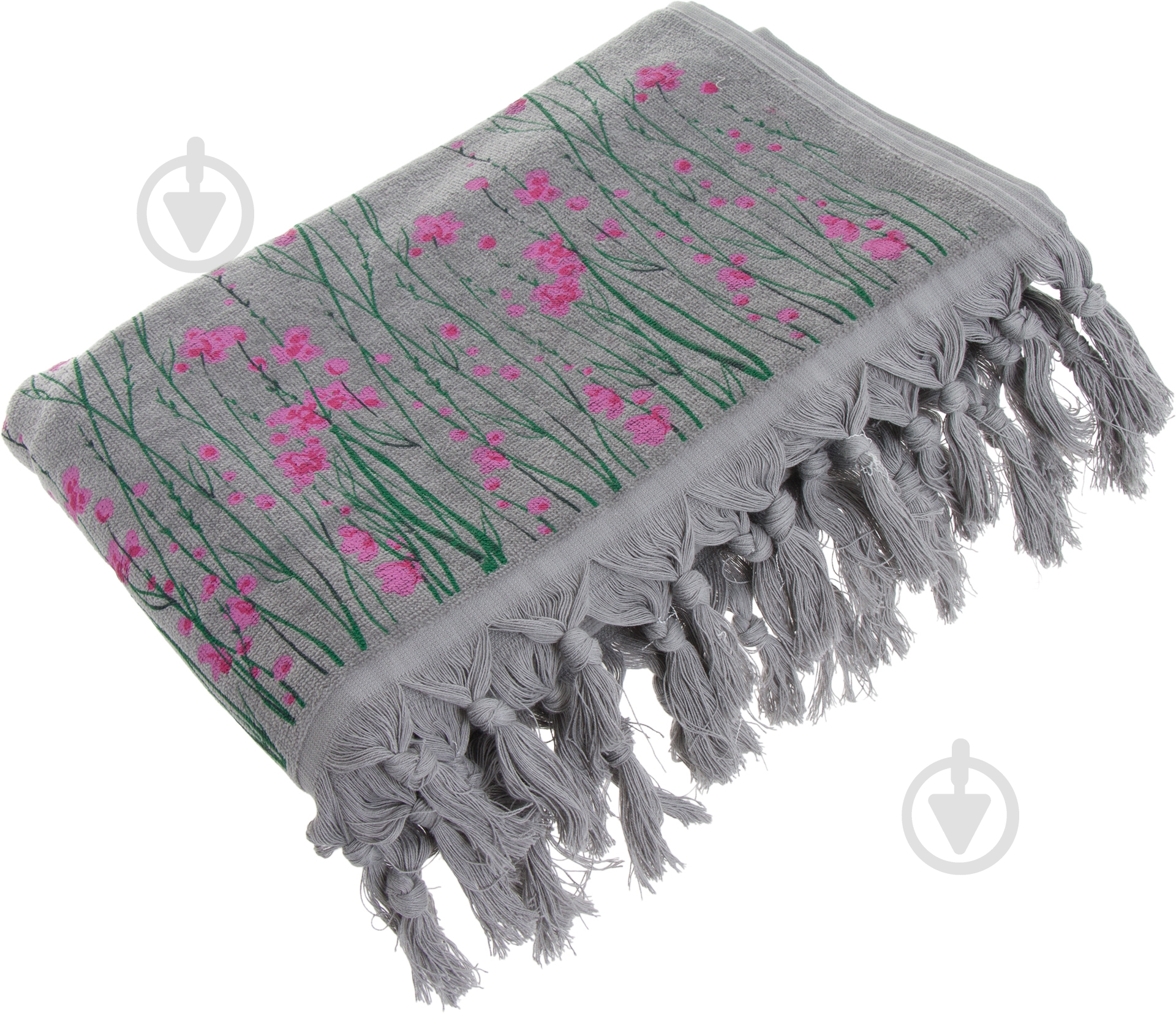 Полотенце Spring 68x127 см серый - фото 1 Полотенце Spring 68x127 см серый - фото 1