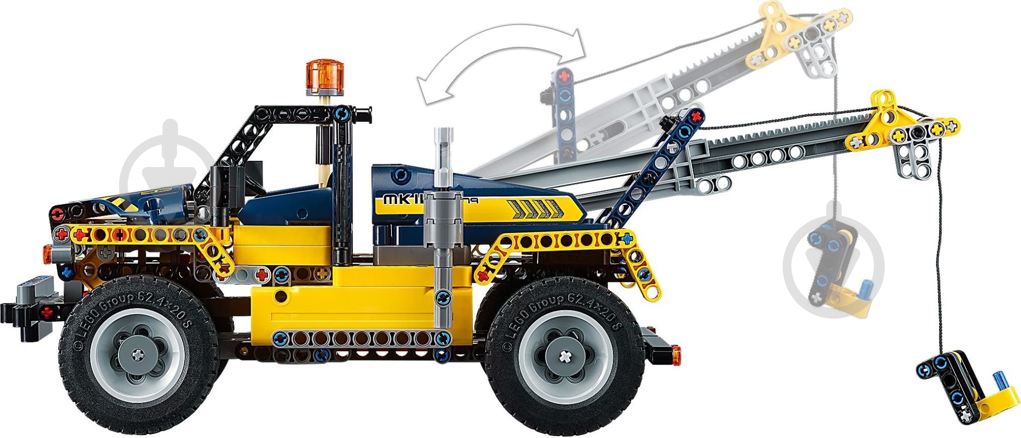 Конструктор LEGO Technic Тяжелый вилочный погрузчик 42079 - фото 6 Конструктор LEGO Technic Тяжелый вилочный погрузчик 42079 - фото 6