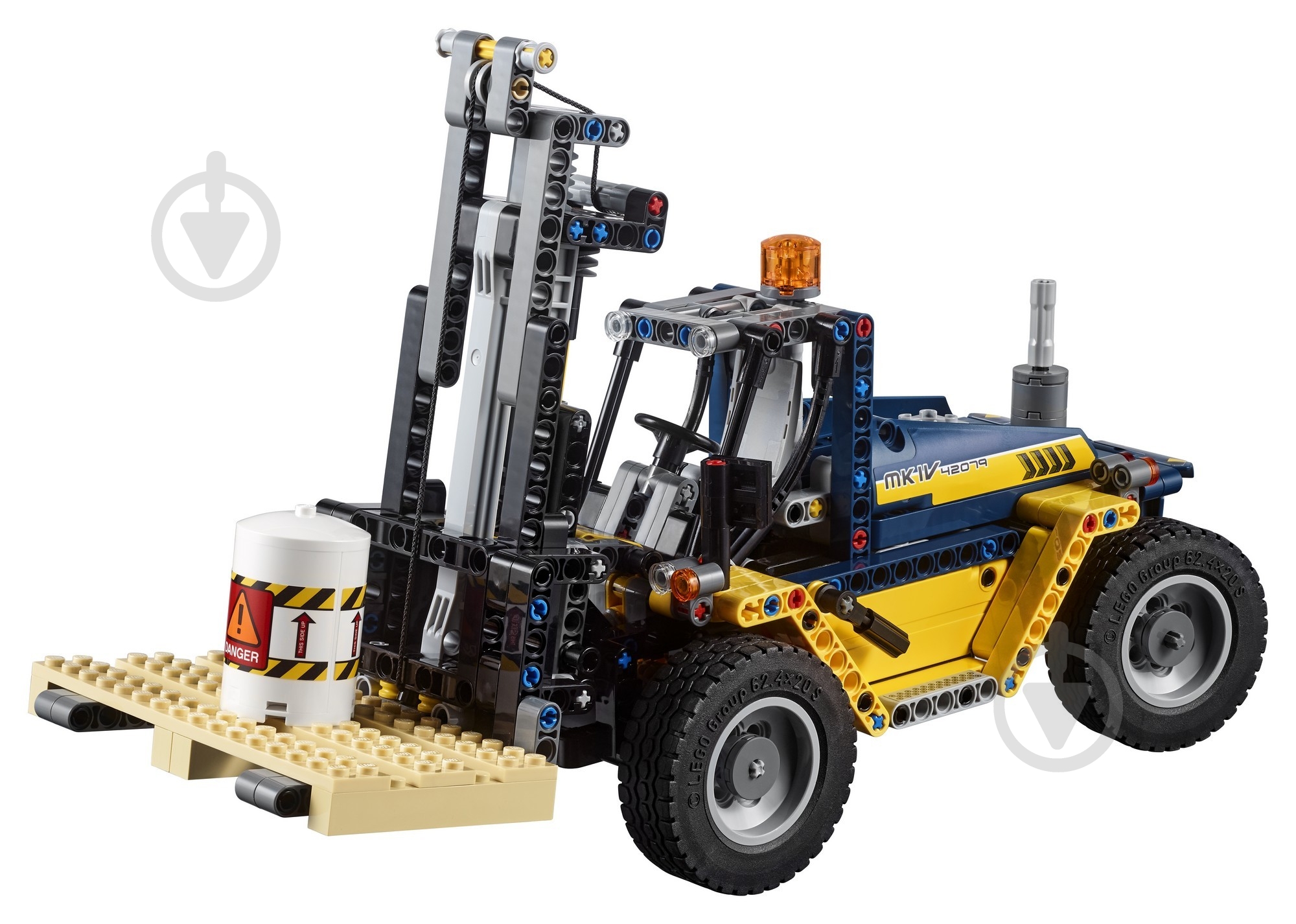 Конструктор LEGO Technic Тяжелый вилочный погрузчик 42079 - фото 10 Конструктор LEGO Technic Тяжелый вилочный погрузчик 42079 - фото 10