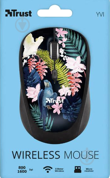 Мышь Trust Yvi Parrot 23387 (23387) - фото 6 Мышь Trust Yvi Parrot 23387 (23387) - фото 6