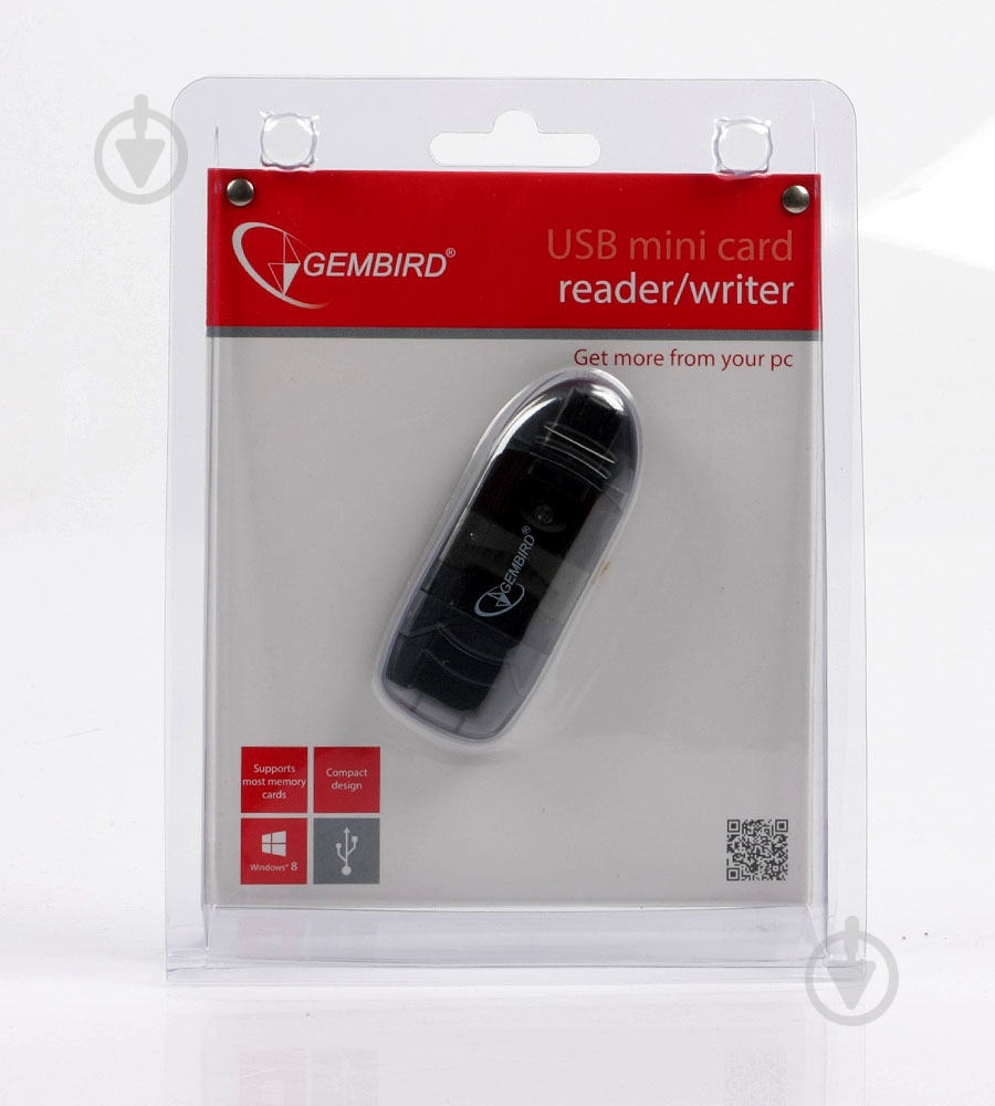 Кардридер Gembird для SD, MMC, RS-MMC FD2-SD-1 - фото 3