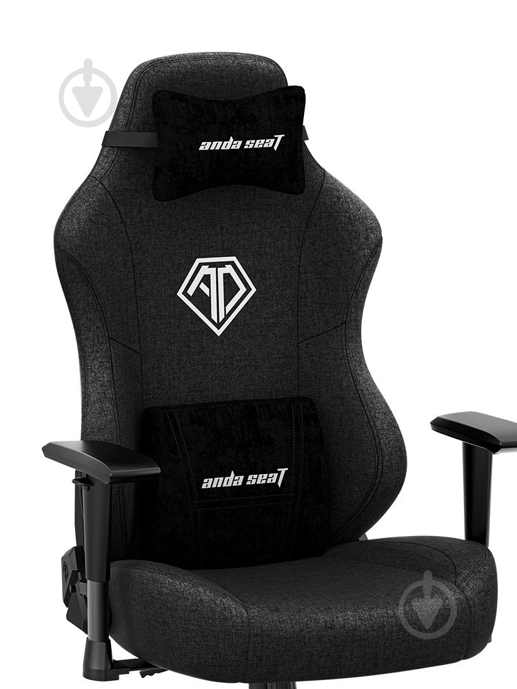 Кресло Anda Seat Phantom 3 Size L Black Fabric черный - фото 3 Кресло Anda Seat Phantom 3 Size L Black Fabric черный - фото 3