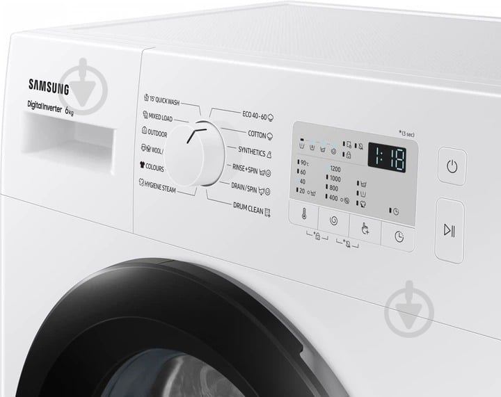 ВИТРИНА! Стиральная машина Samsung WW60A3120BH/LE - фото 9 ВИТРИНА! Стиральная машина Samsung WW60A3120BH/LE - фото 9