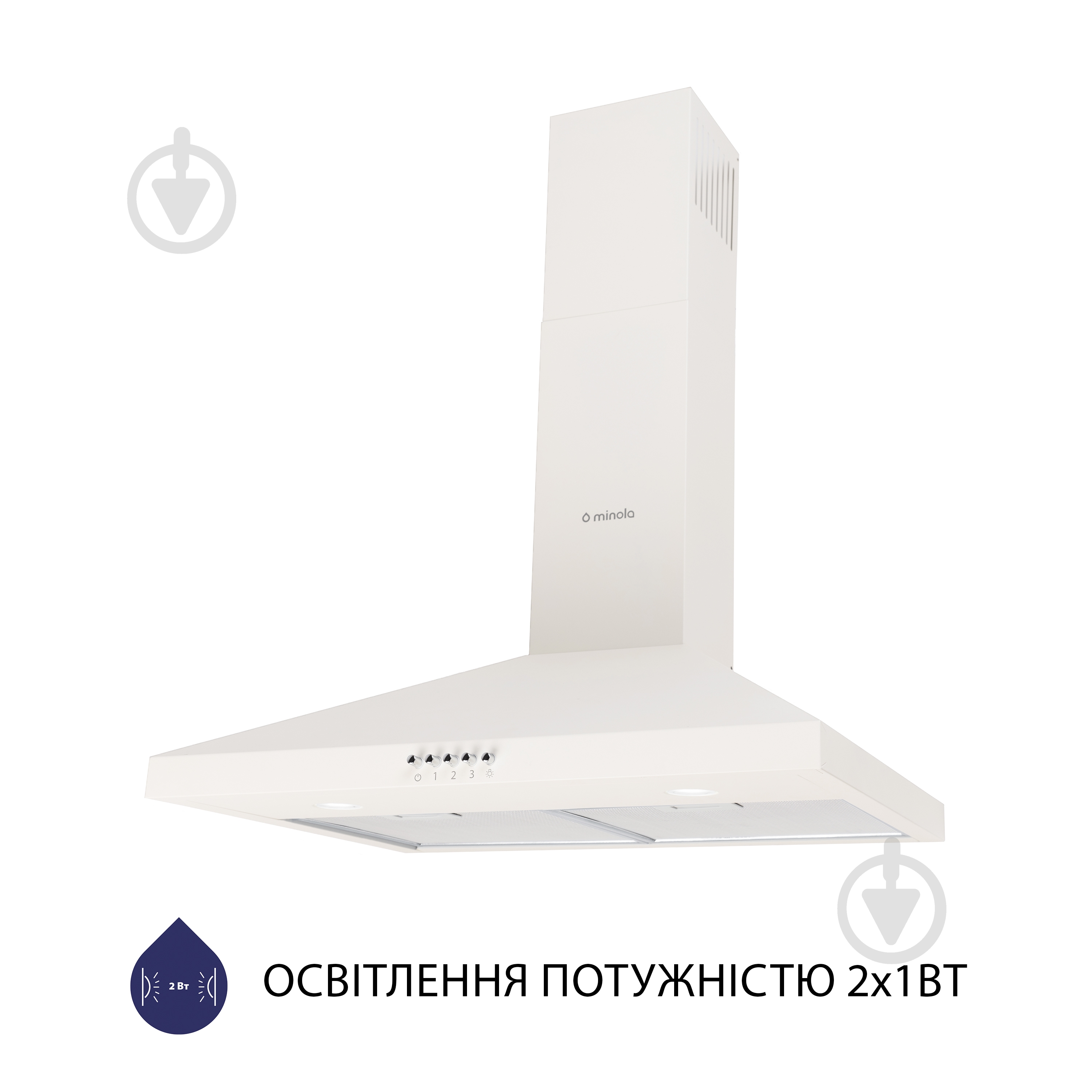 Вытяжка Minola HK 6412 IV 850 LED - фото 3