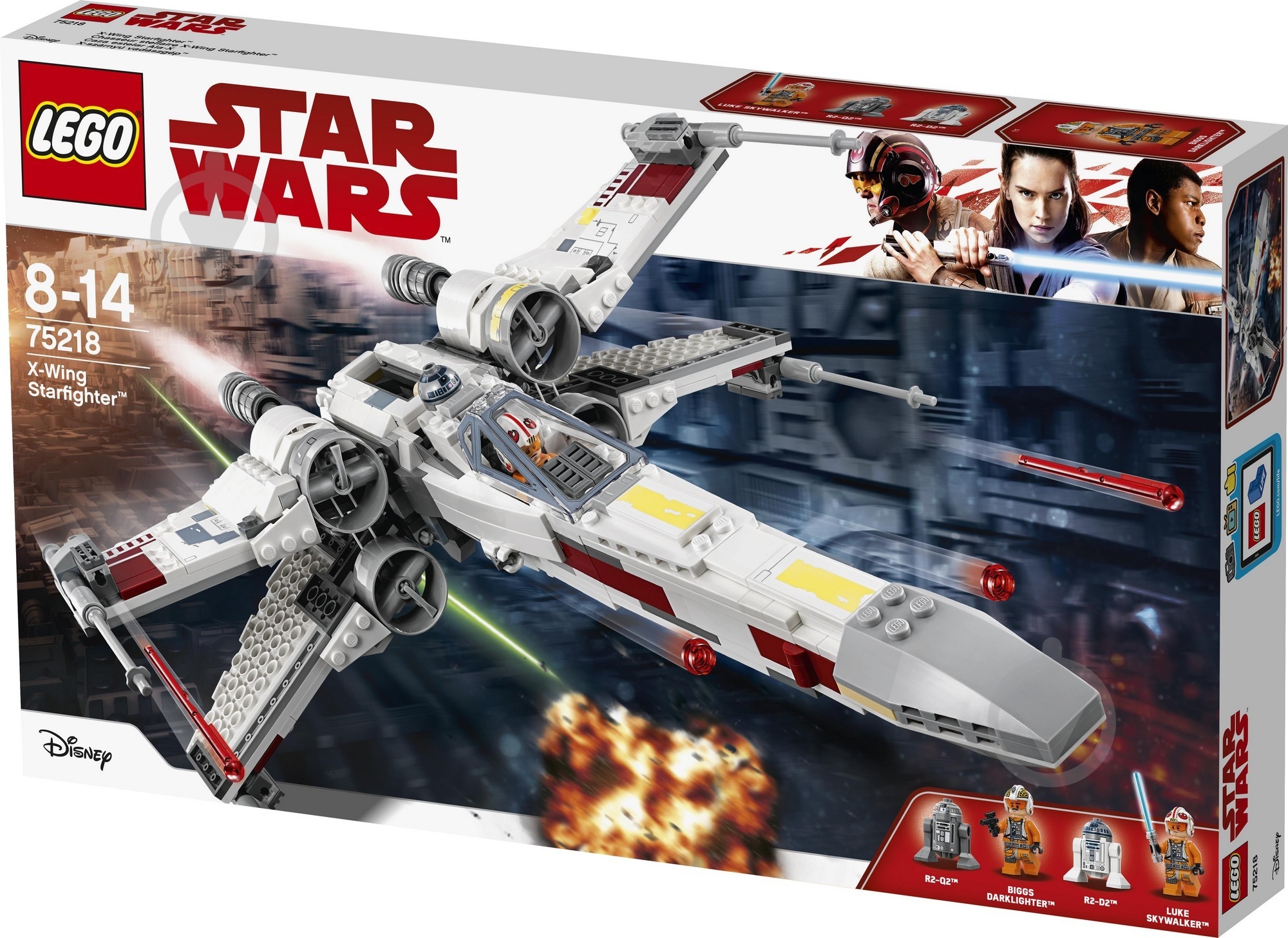 Конструктор LEGO Star Wars Винищувач X-Wing 75218 - фото 3