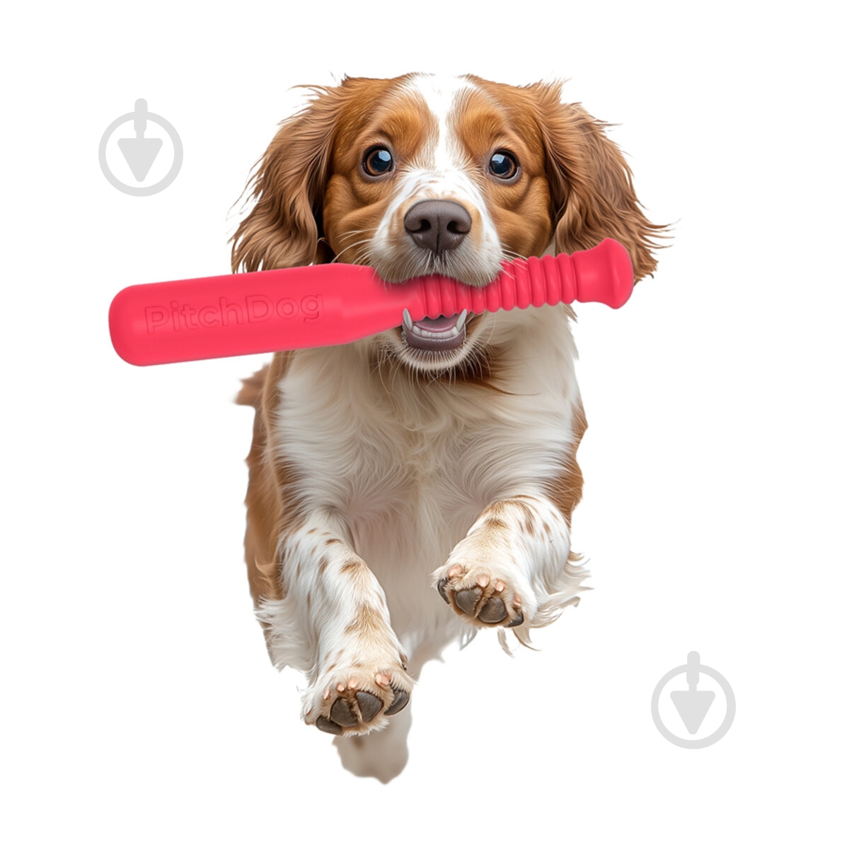 Игрушка для собак PitchDog бита для апортировки 35 см розовая - фото 4 Игрушка для собак PitchDog бита для апортировки 35 см розовая - фото 4