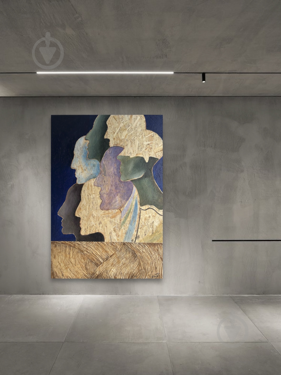 Картина "Thought" ручная робота 100x150 см AB Gallery Kyiv - фото 2