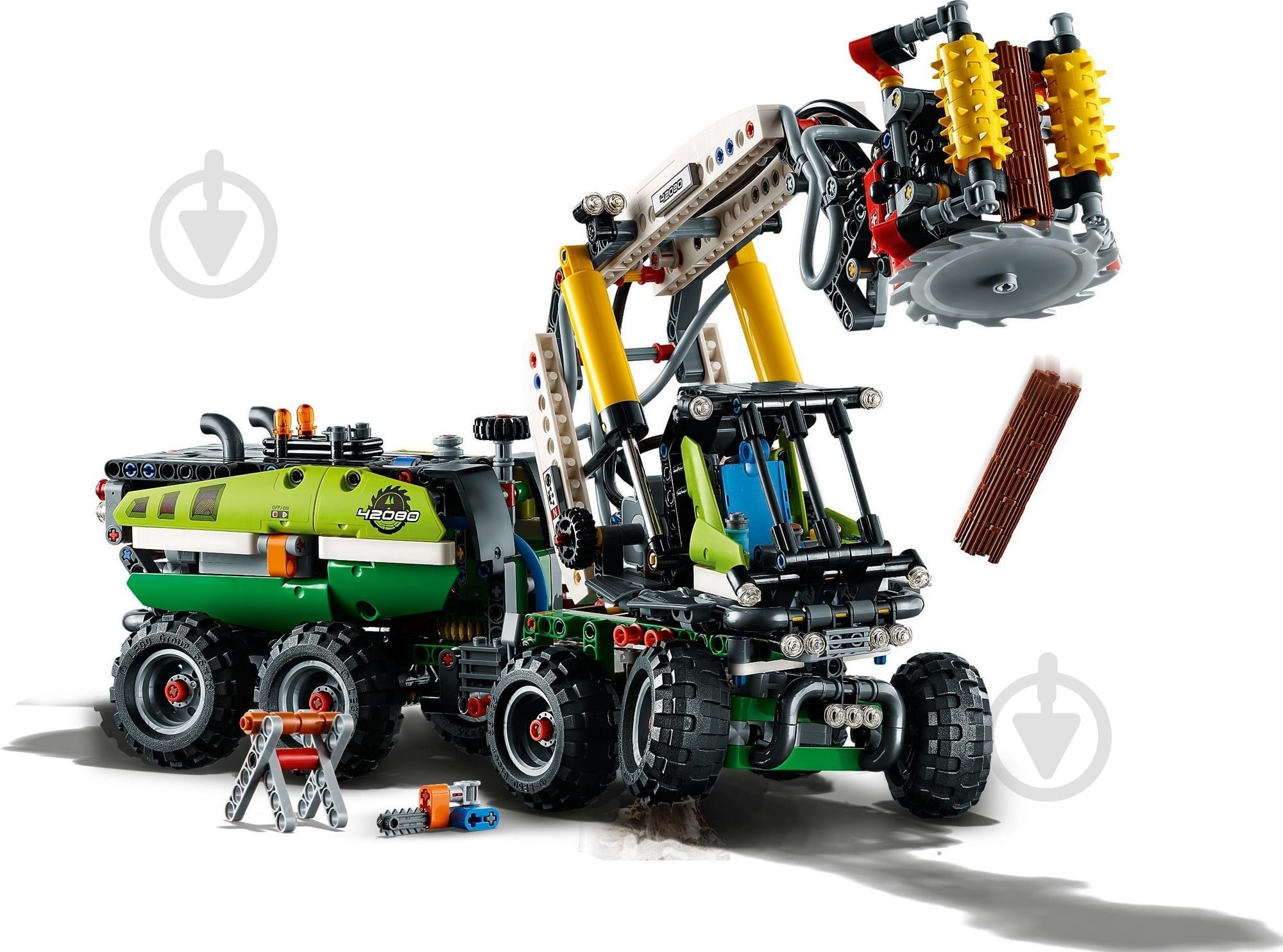 Конструктор LEGO Technic Лисоповальная машина 42080 - фото 7 Конструктор LEGO Technic Лисоповальная машина 42080 - фото 7