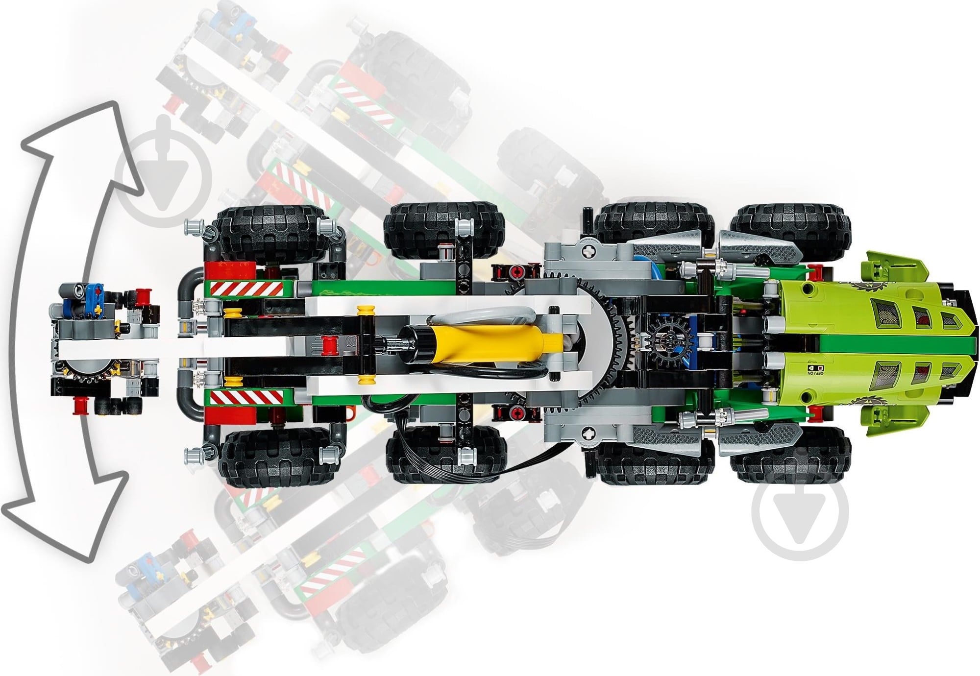 Конструктор LEGO Technic Лисоповальная машина 42080 - фото 14 Конструктор LEGO Technic Лисоповальная машина 42080 - фото 14