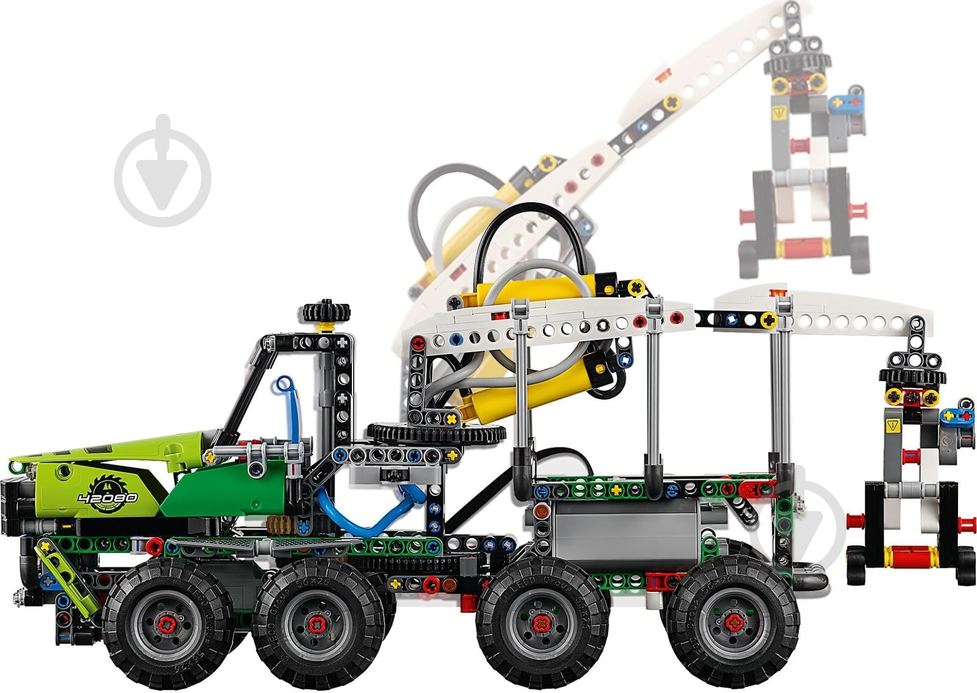 Конструктор LEGO Technic Лисоповальная машина 42080 - фото 11 Конструктор LEGO Technic Лисоповальная машина 42080 - фото 11