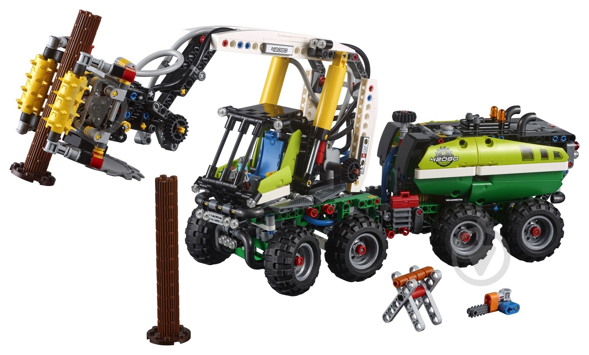 Конструктор LEGO Technic Лисоповальная машина 42080 - фото 10 Конструктор LEGO Technic Лисоповальная машина 42080 - фото 10