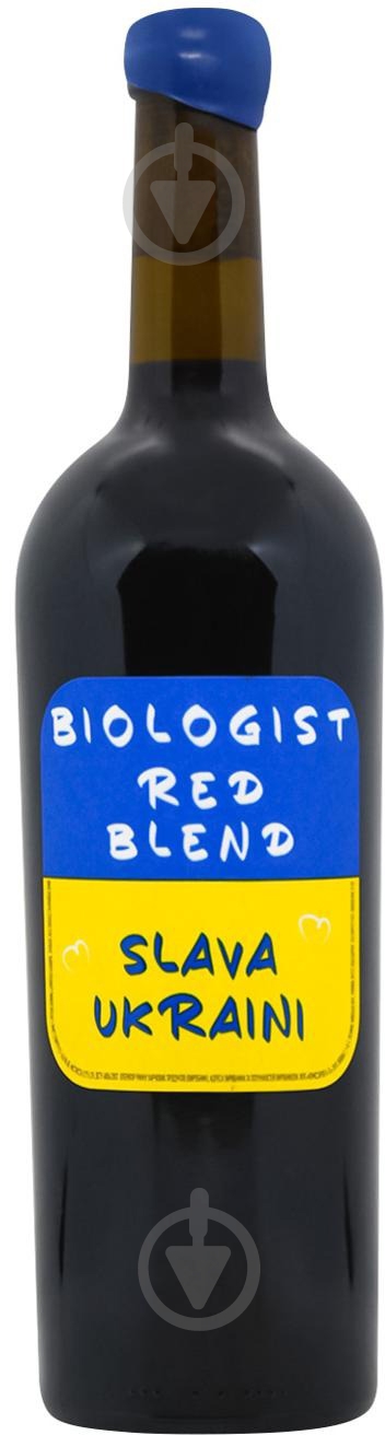 Вино Biologist червоне сухе нефільтроване Red Blend 0,75 л - фото 1