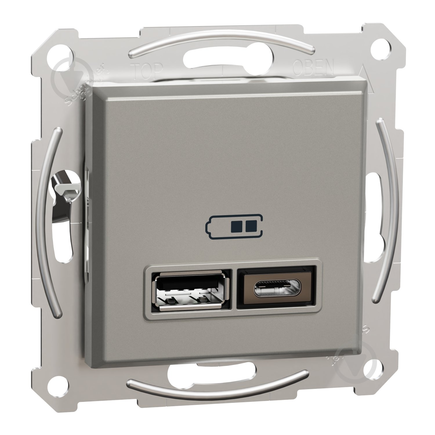 Розетка USB USB без заземлення Schneider Electric Asfora тип А+С 2,4 А бронза EPH2700369 - фото 1 Розетка USB USB без заземлення Schneider Electric Asfora тип А+С 2,4 А бронза EPH2700369 - фото 1