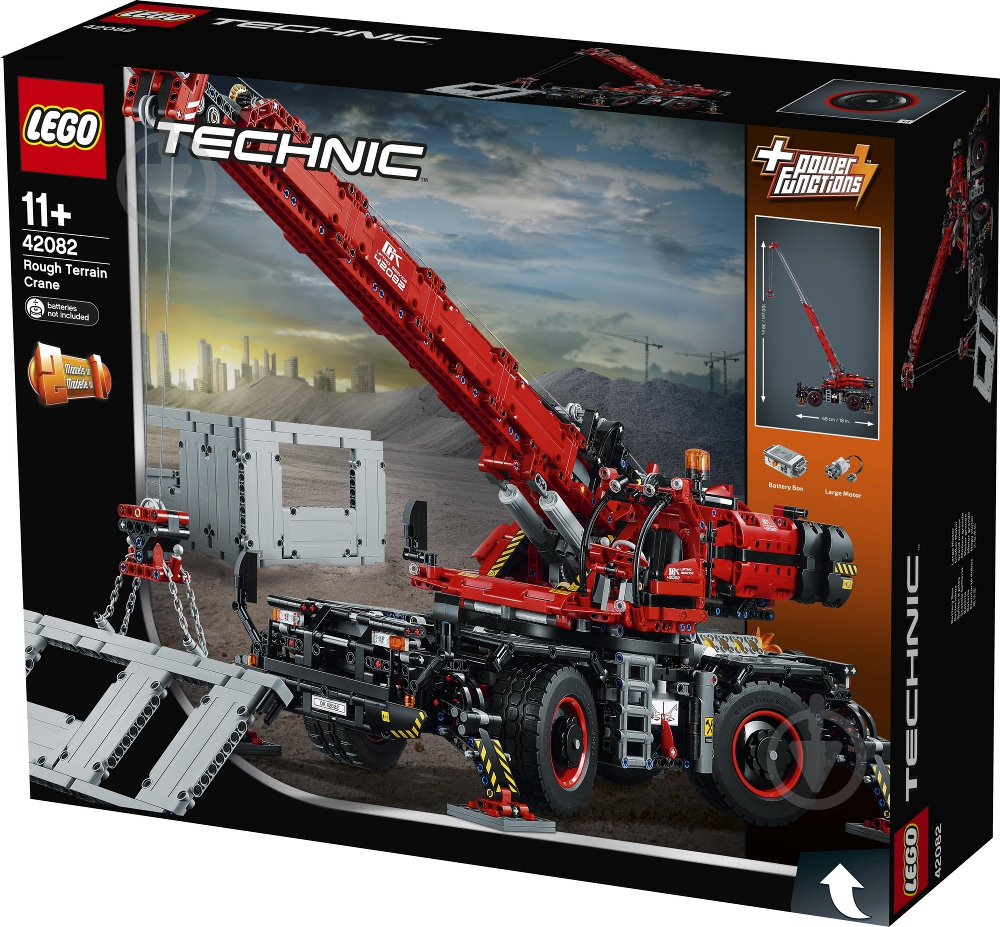 Конструктор LEGO Technic Кран для бездоріжжя 42082 - фото 3