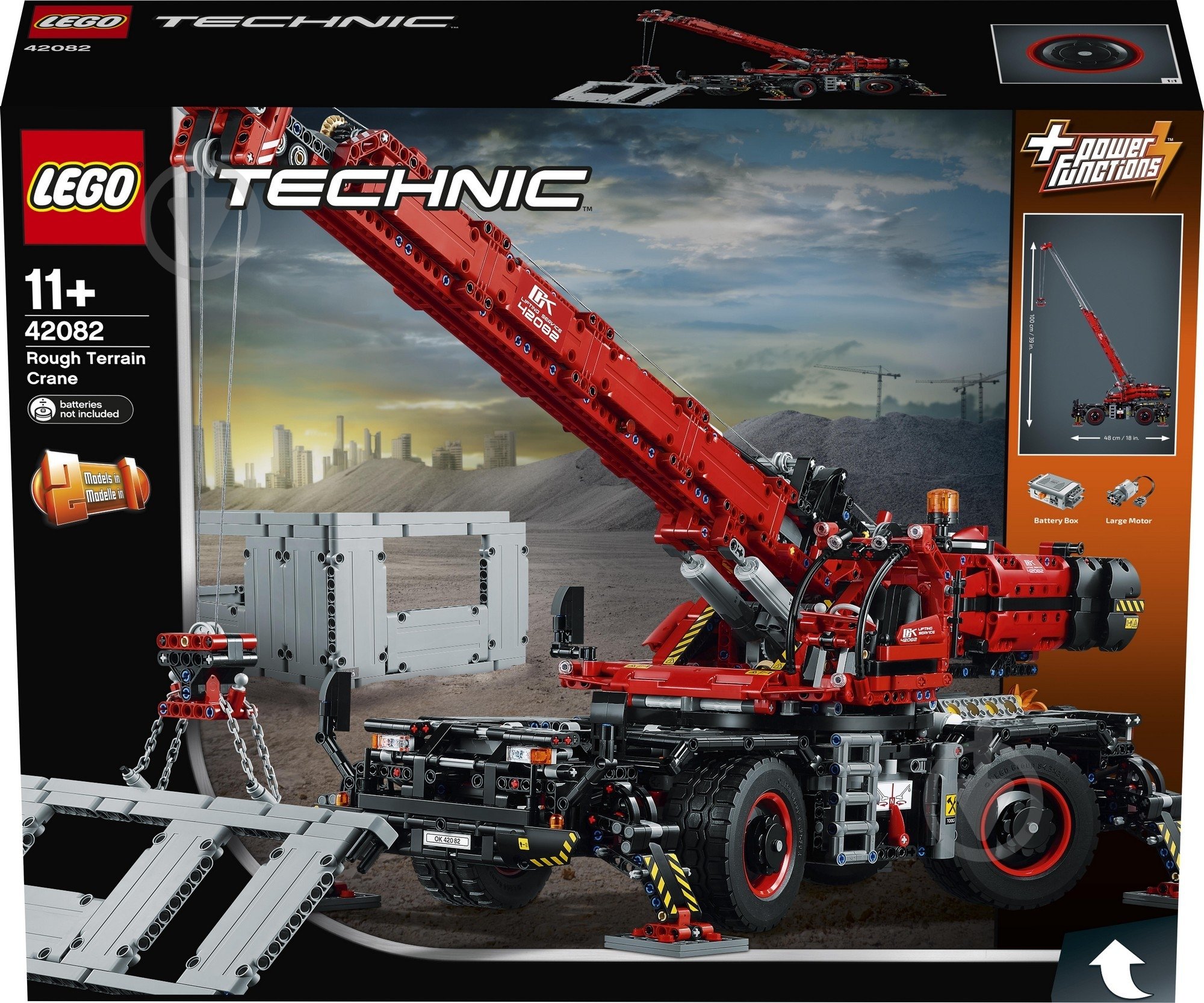 Конструктор LEGO Technic Кран для бездоріжжя 42082 - фото 2