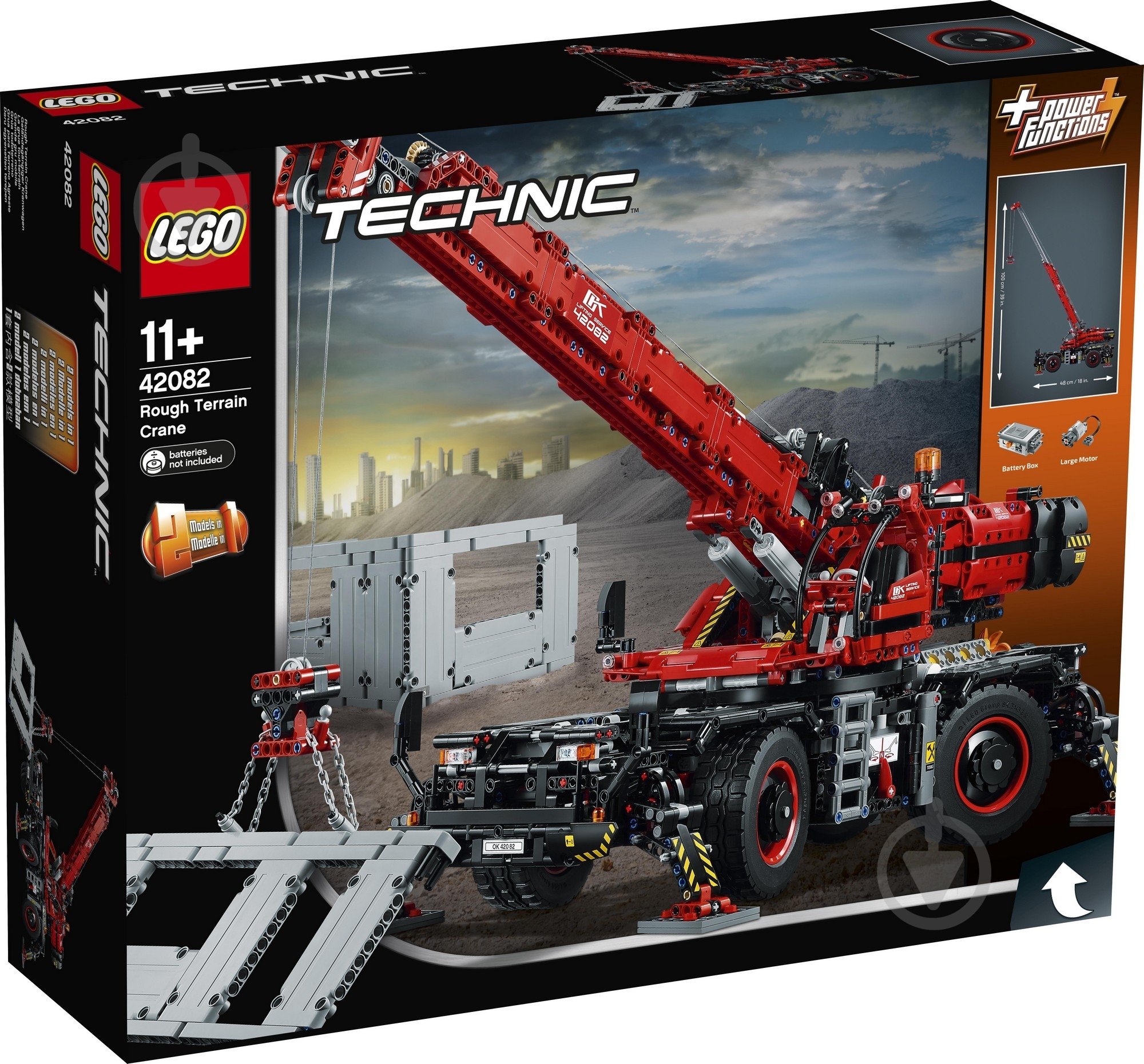 Конструктор LEGO Technic Кран для бездоріжжя 42082 - фото 1