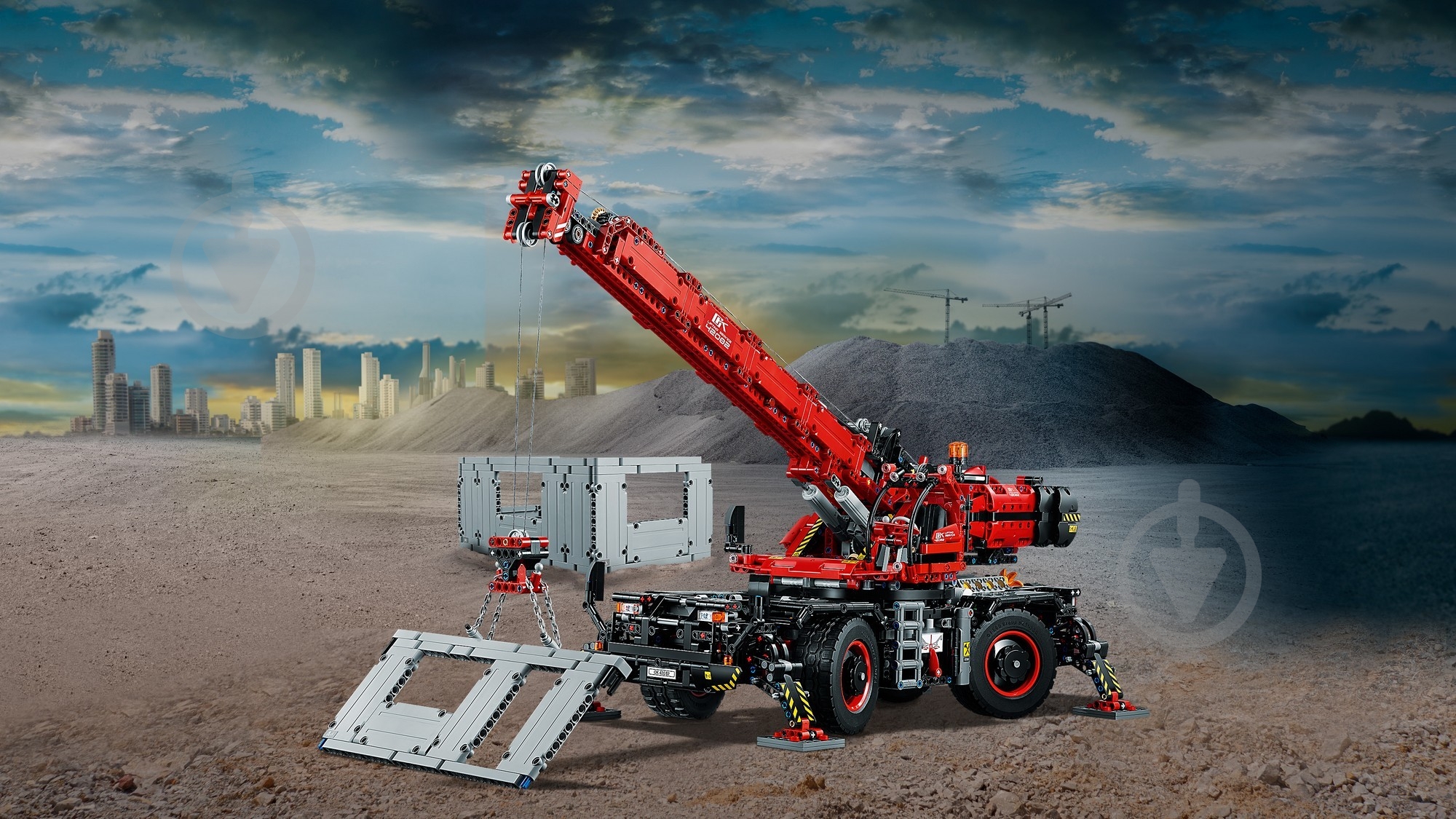 Конструктор LEGO Technic Кран для бездоріжжя 42082 - фото 16