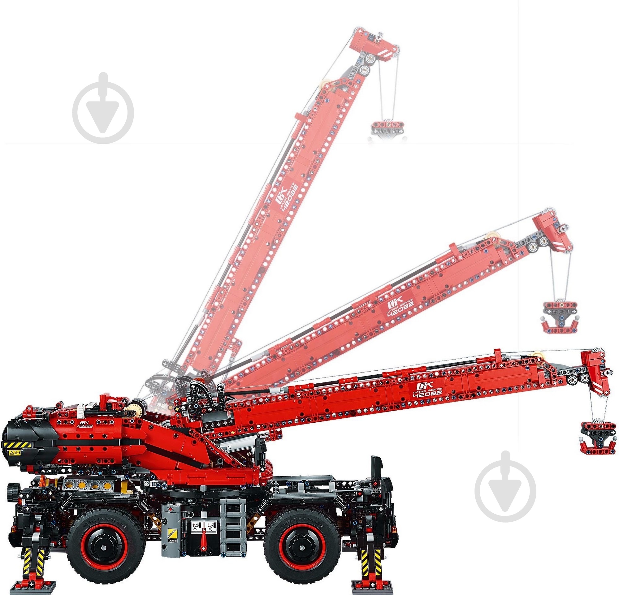 Конструктор LEGO Technic Кран для бездоріжжя 42082 - фото 10