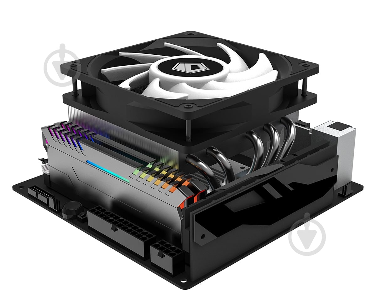 Процессорный кулер ID-Cooling IS-50 Max RGB - фото 5 Процессорный кулер ID-Cooling IS-50 Max RGB - фото 5