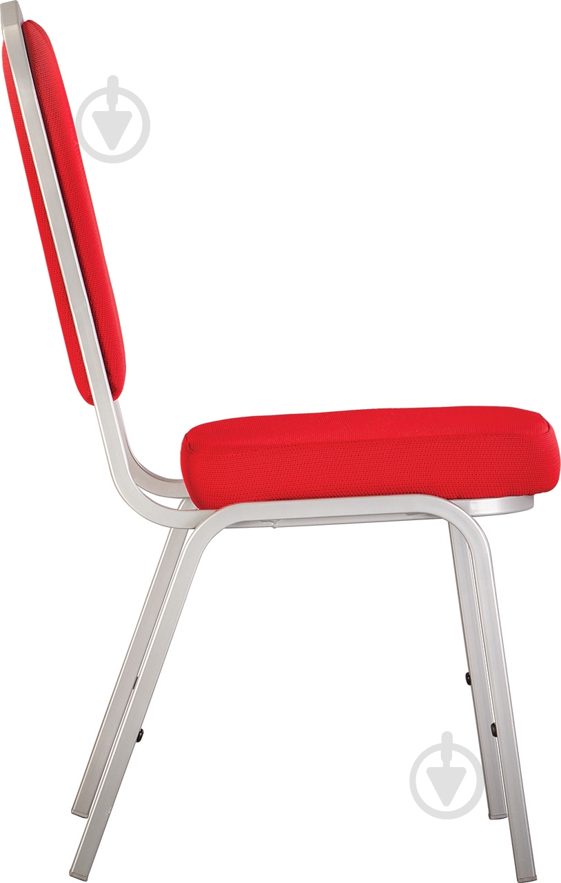Стул обеденный Nowy Styl BC-11 ALU (BOX-2) LS-76 красный / алюминий - фото 2