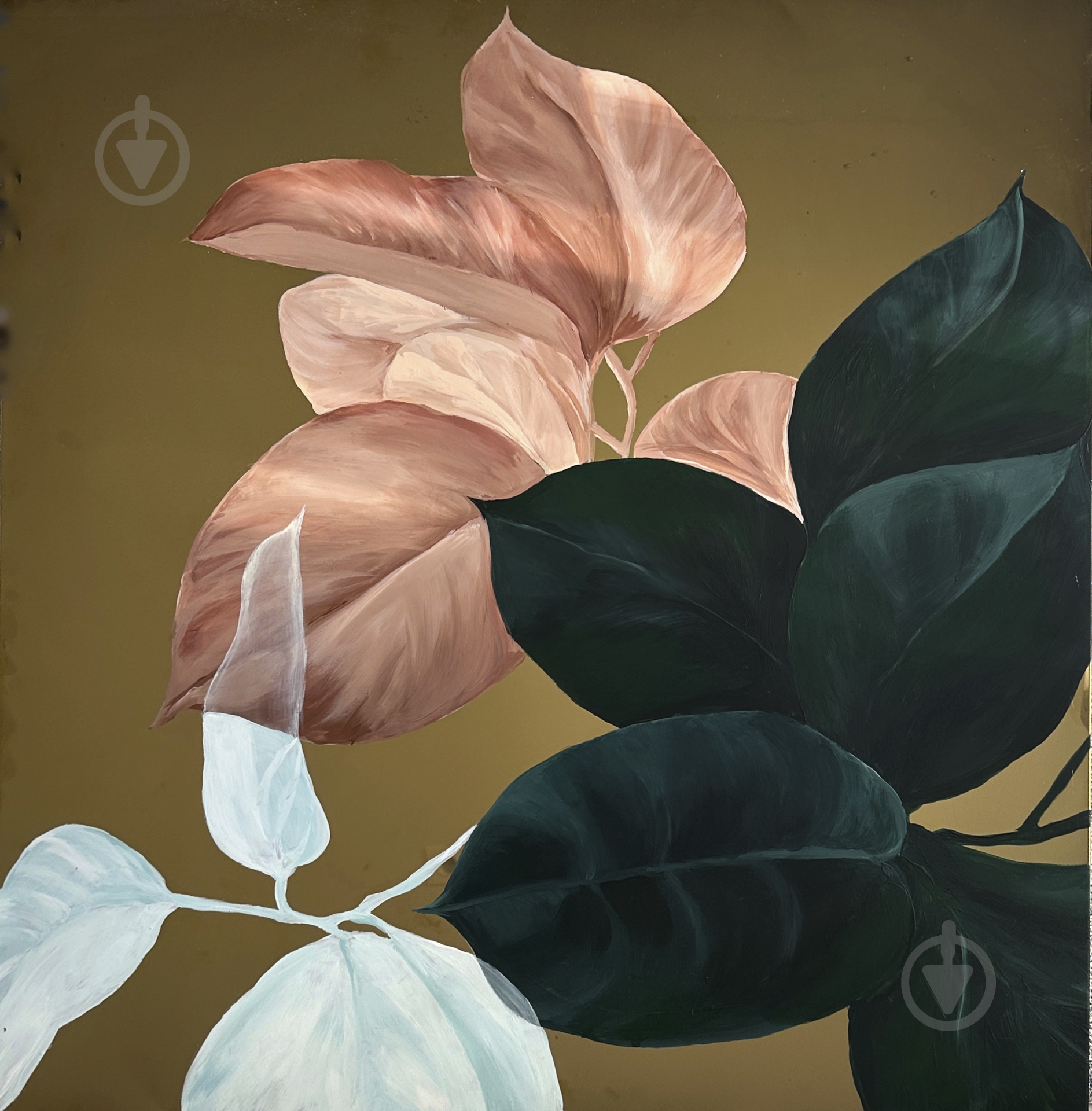 Картина "Art Mirror" ручная робота 96x96 см AB Gallery Kyiv - фото 1