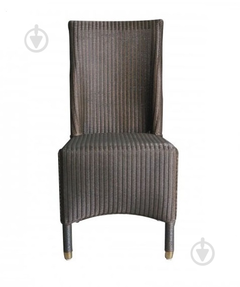 Стул Cruzo Париж плетеный из лума 95x59x45 см серо-зеленый - фото 2 Стул Cruzo Париж плетеный из лума 95x59x45 см серо-зеленый - фото 2