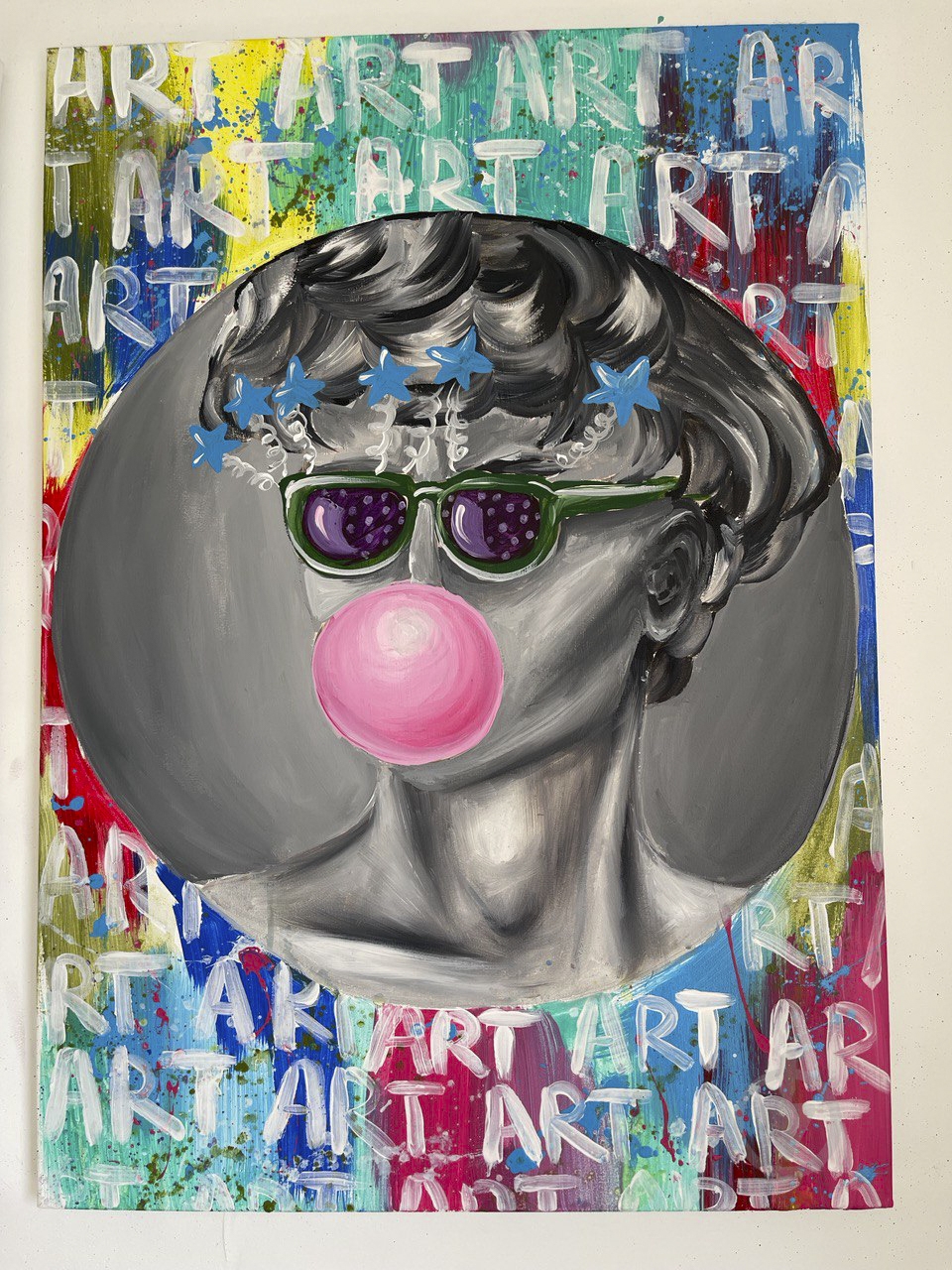 Картина модульная "Davids 2.0" ручная робота 50x70 см AB Gallery Kyiv - фото 3 Картина модульная "Davids 2.0" ручная робота 50x70 см AB Gallery Kyiv - фото 3